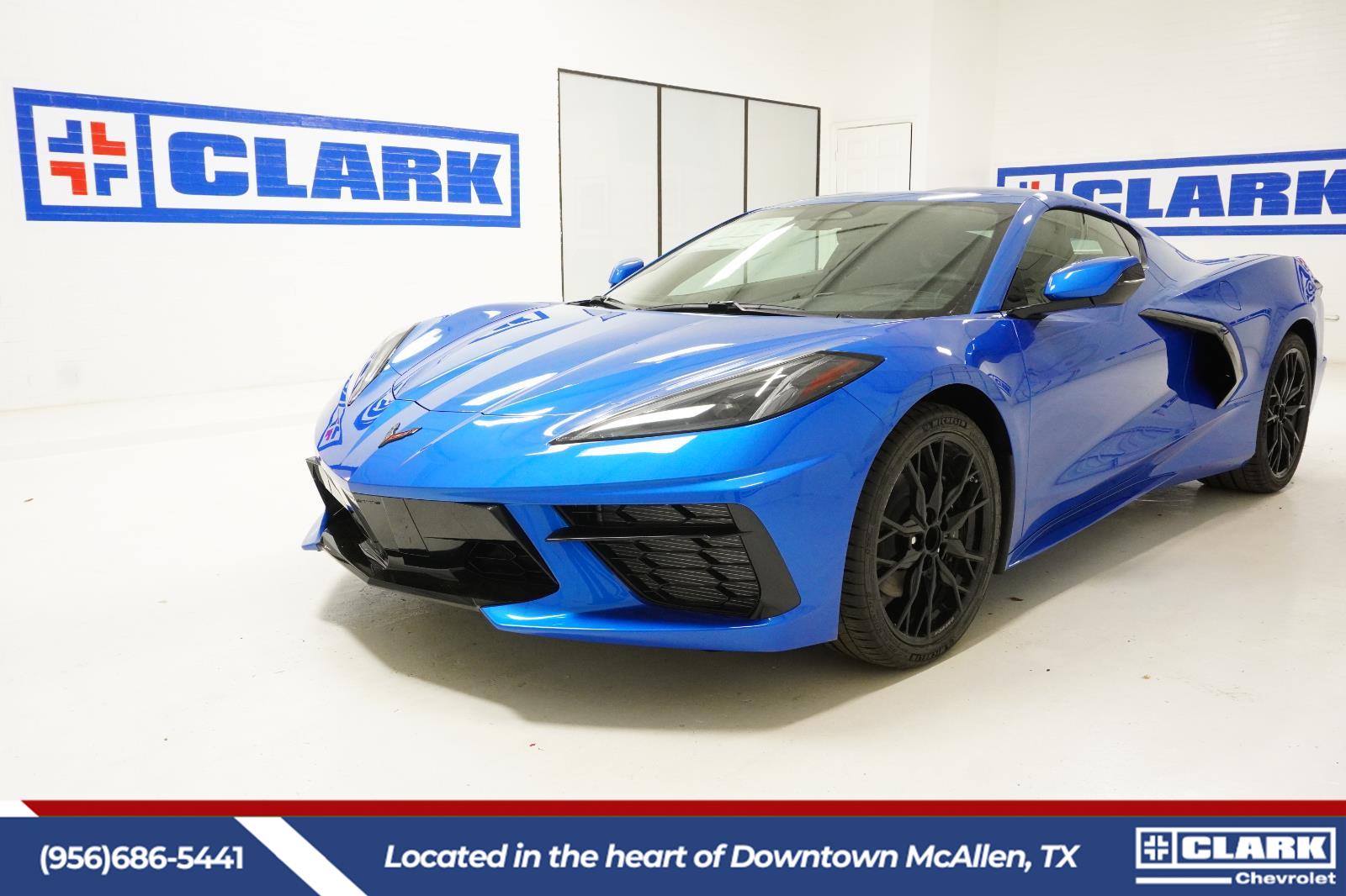 Riptide Blue Metallic 2026 Chevrolet Corvette Stingray 1LT Coupe RWD Coupe Rear-Wheel Drive 8-Speed Dual Clutch