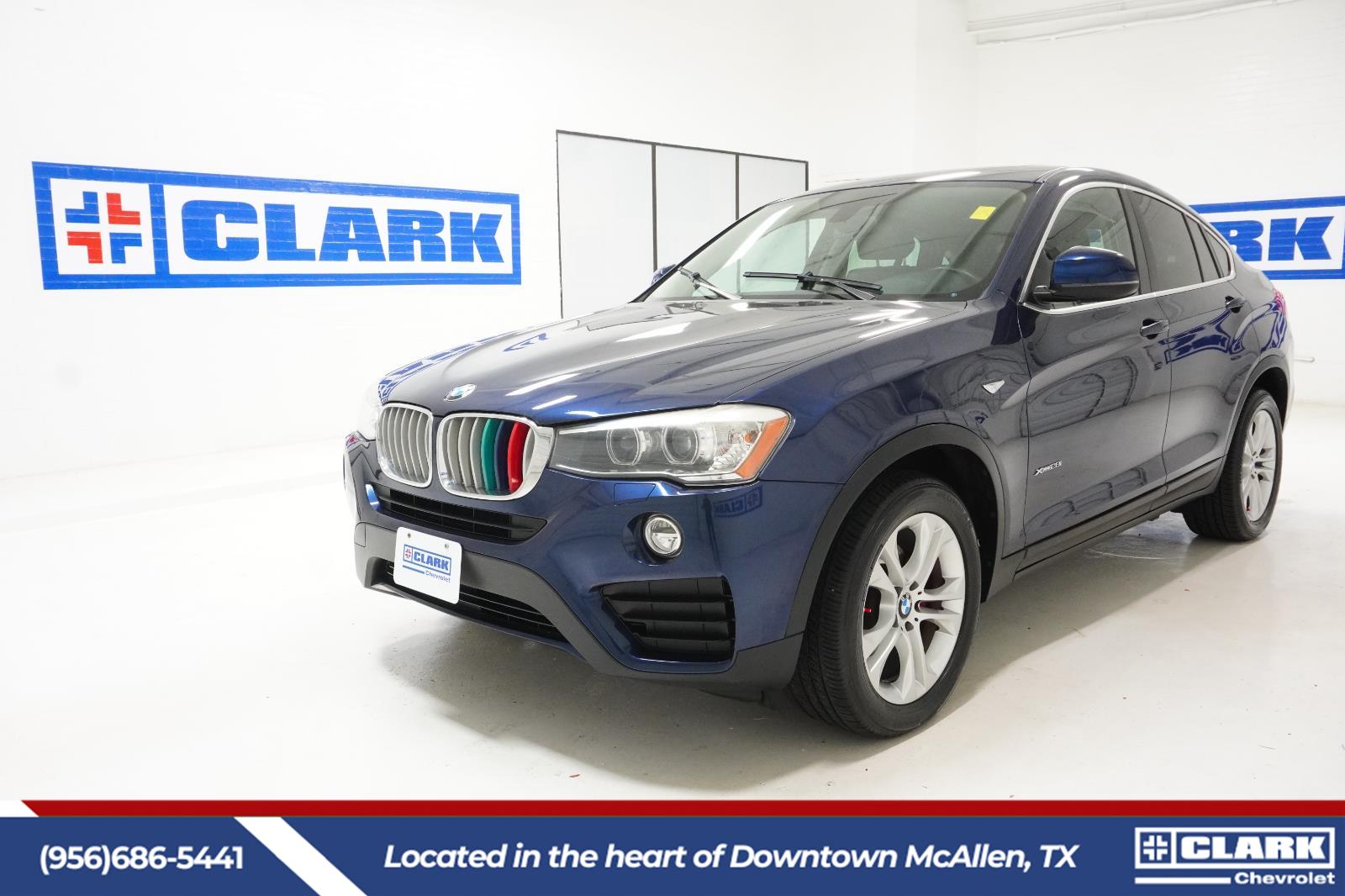 Deep Sea Blue Metallic 2016 BMW X4 xDrive28i AWD SUV / Crossover All-Wheel Drive Automatic