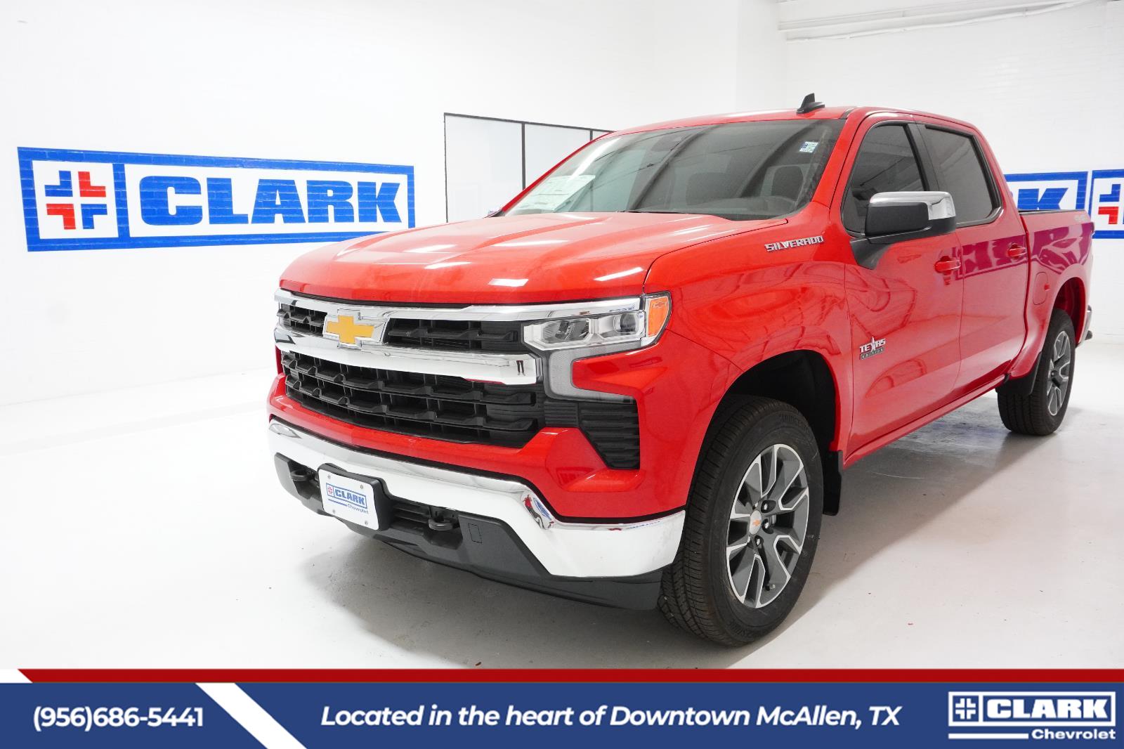 Red Hot 2026 Chevrolet Silverado 1500 Pickup Truck Four-Wheel Drive Automatic
