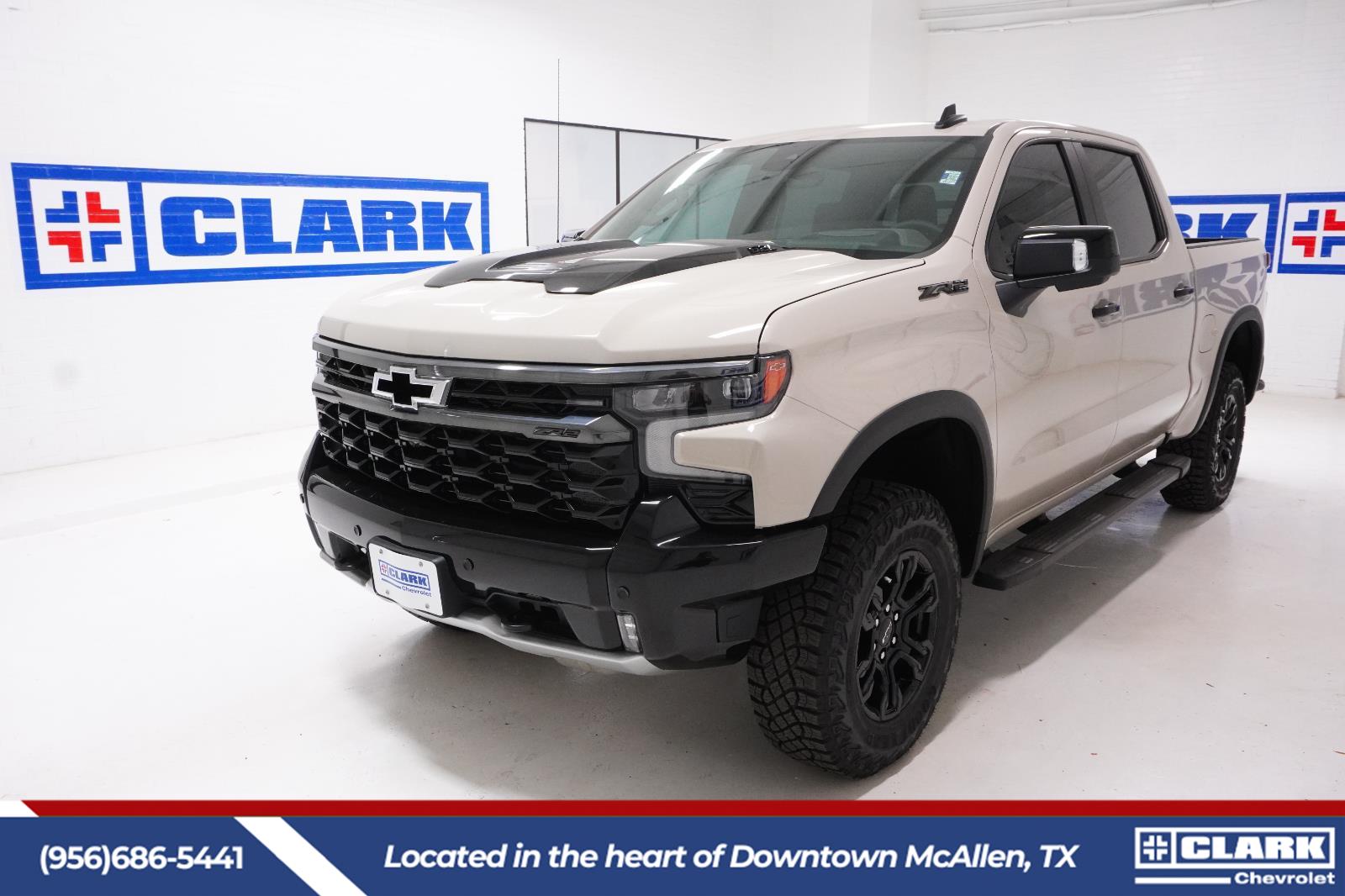 White Sands 2026 Chevrolet Silverado 1500 ZR2 Crew Cab 4WD Pickup Truck Four-Wheel Drive Automatic