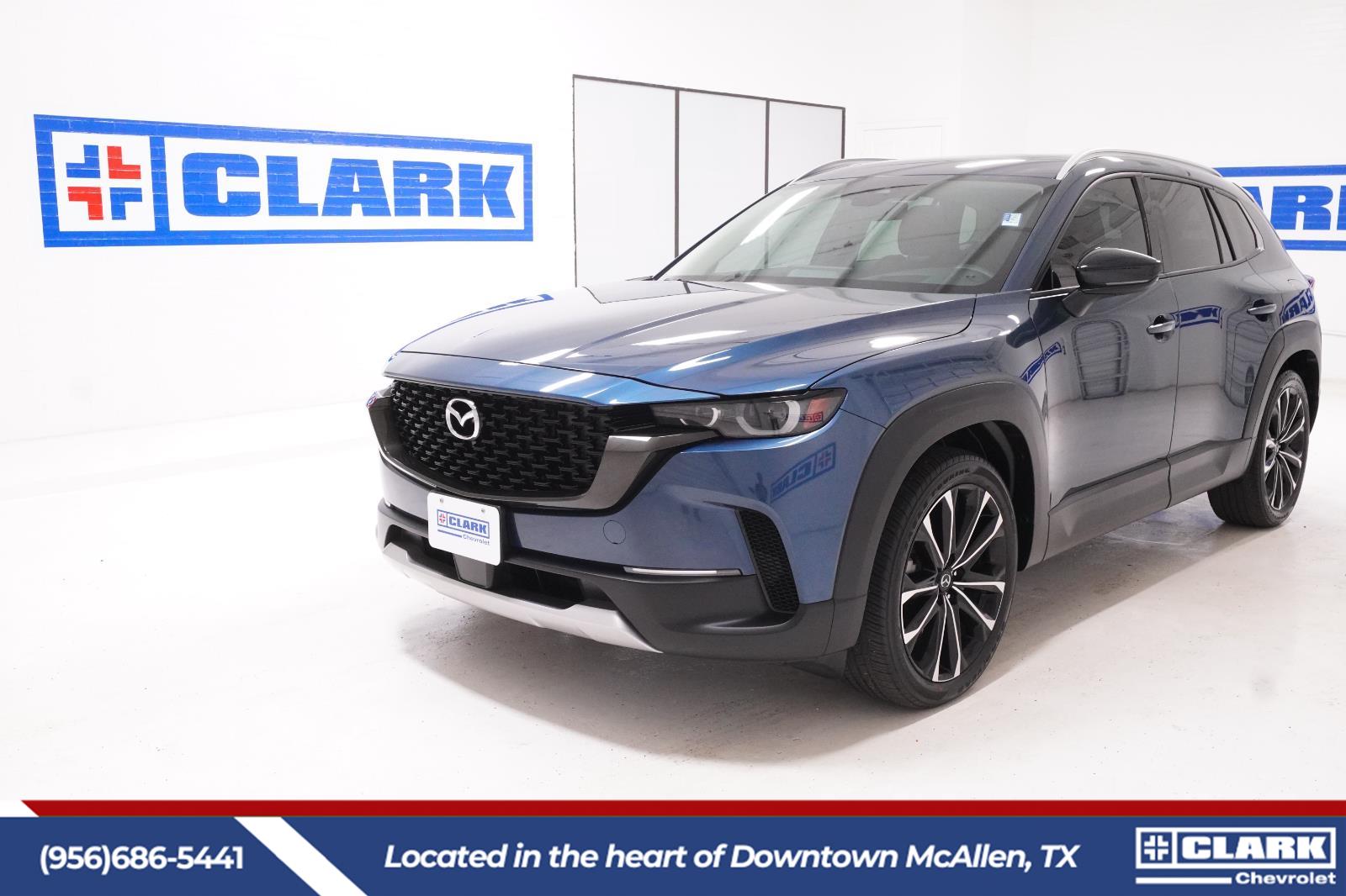 Ingot Blue Metallic 2024 Mazda CX-50 2.5 Turbo Premium AWD SUV / Crossover All-Wheel Drive Automatic