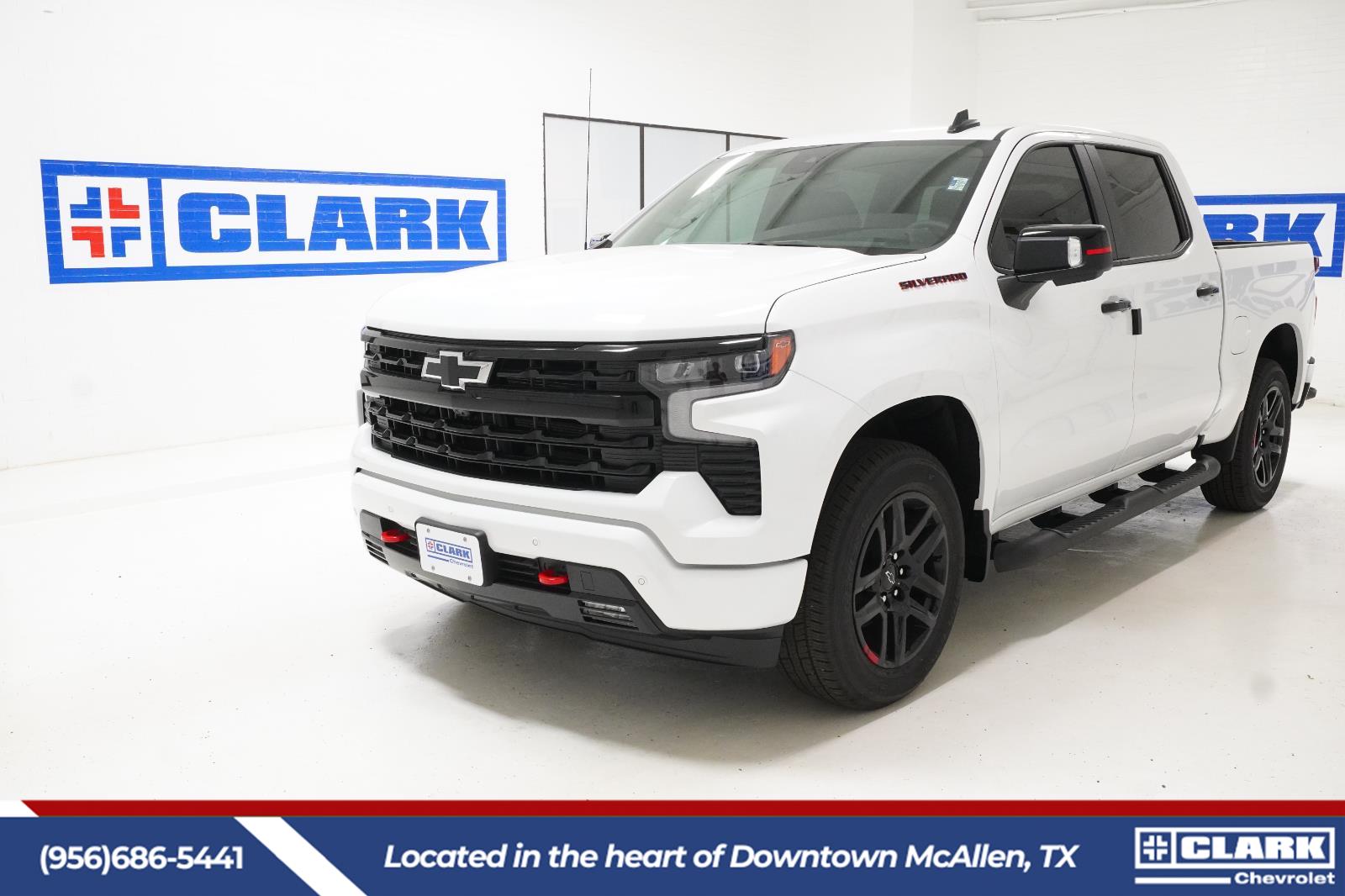 Summit White 2026 Chevrolet Silverado 1500 Pickup Truck 4X2 8-Speed Automatic
