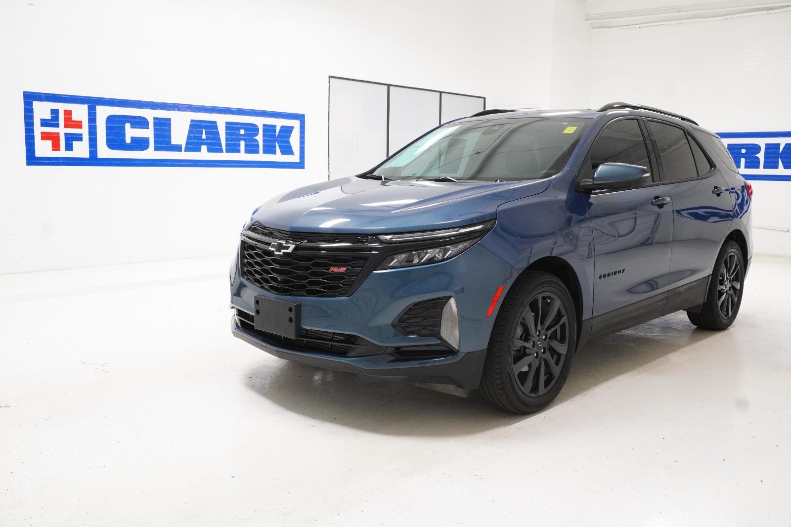 Lakeshore Blue Metallic 2024 Chevrolet Equinox RS with 1RS FWD SUV / Crossover Front-Wheel Drive 6-Speed Automatic Overdrive