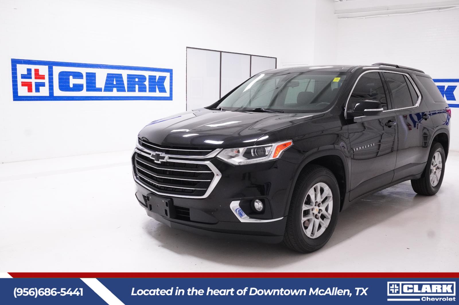 Mosaic Black Metallic 2021 Chevrolet Traverse LT Cloth FWD SUV / Crossover Front-Wheel Drive 9-Speed Automatic