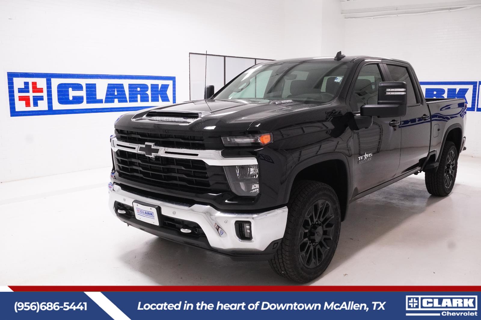 Black 2026 Chevrolet Silverado 2500HD Pickup Truck Four-Wheel Drive Automatic