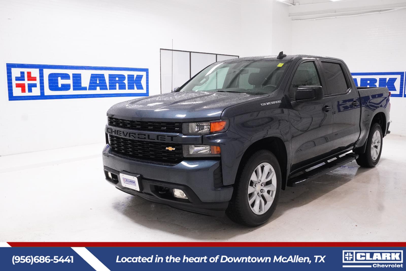 Shadow Gray Metallic 2021 Chevrolet Silverado 1500 Pickup Truck 4X2 8-Speed Automatic