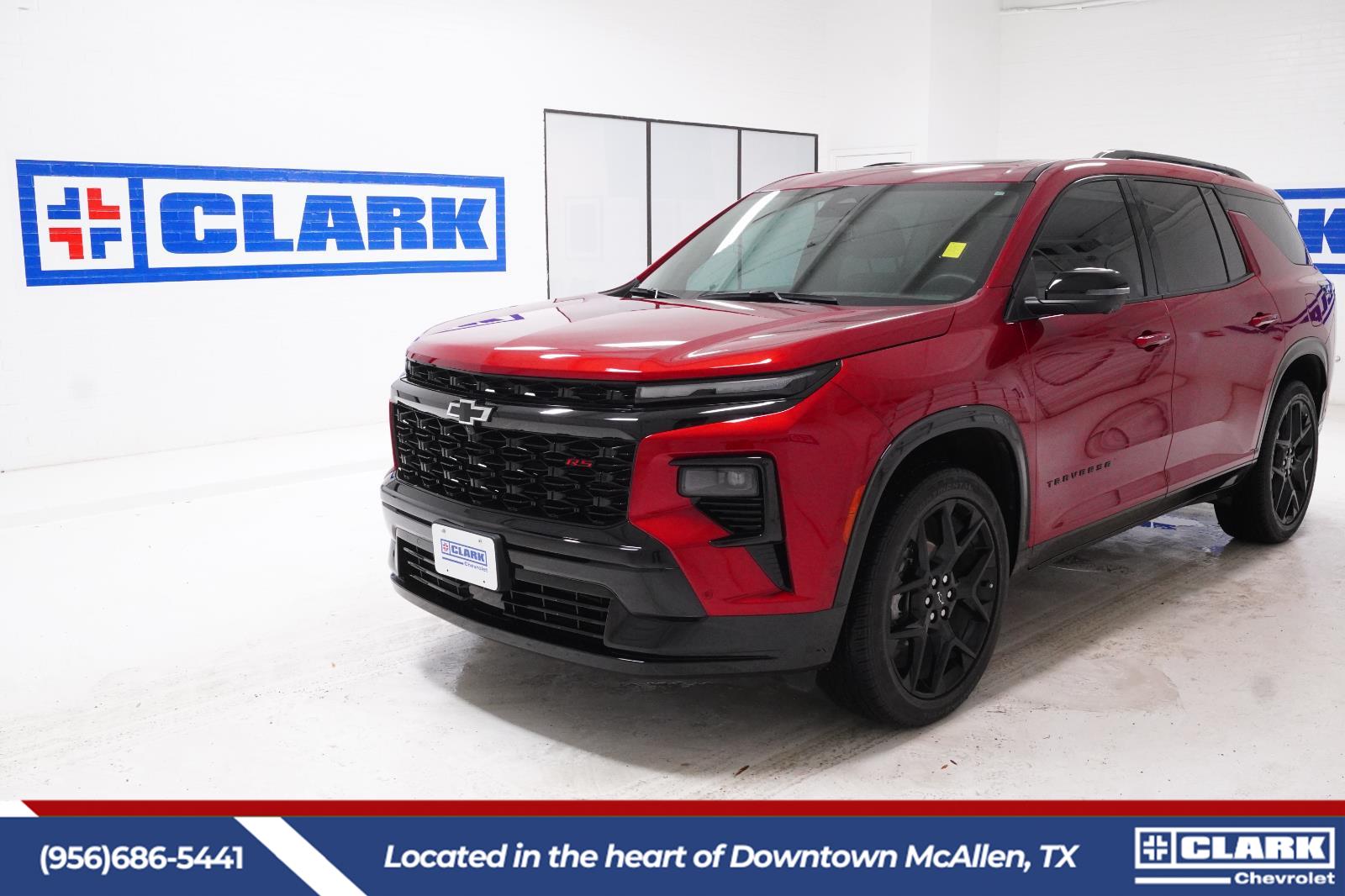 Radiant Red Tintcoat 2024 Chevrolet Traverse RS FWD SUV / Crossover Front-Wheel Drive 8-Speed Automatic