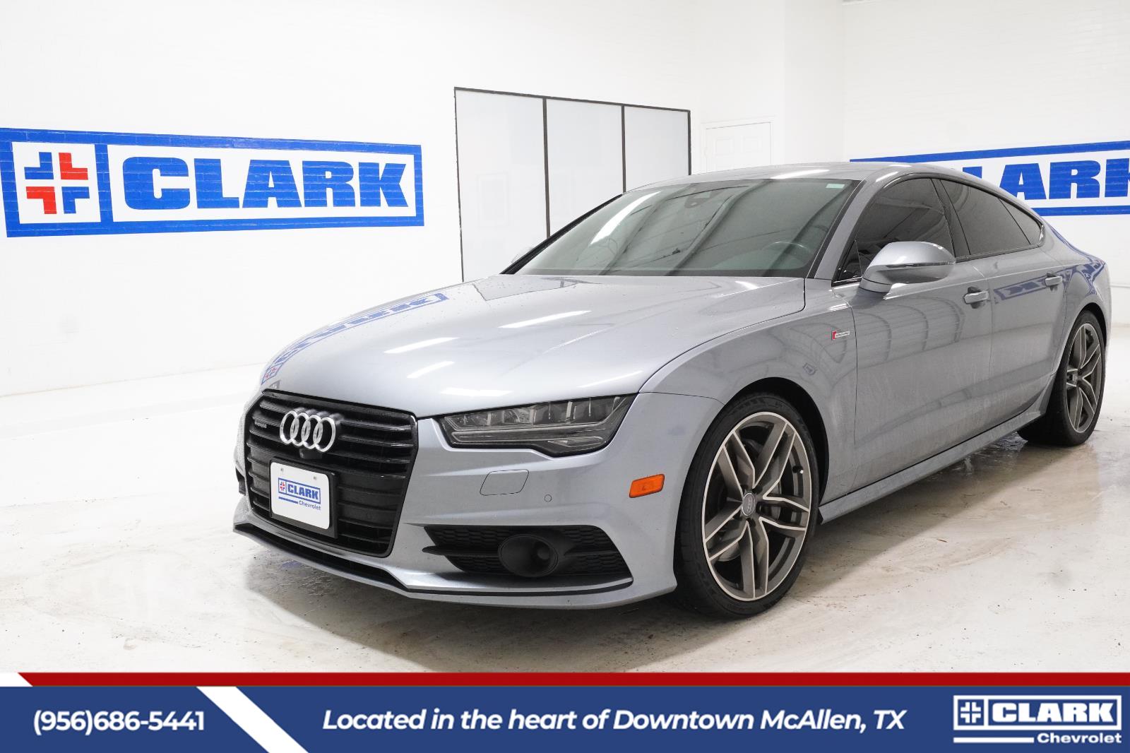 Tornado Gray Metallic 2016 Audi A7 3.0T quattro Premium Plus AWD Sedan All-Wheel Drive Automatic