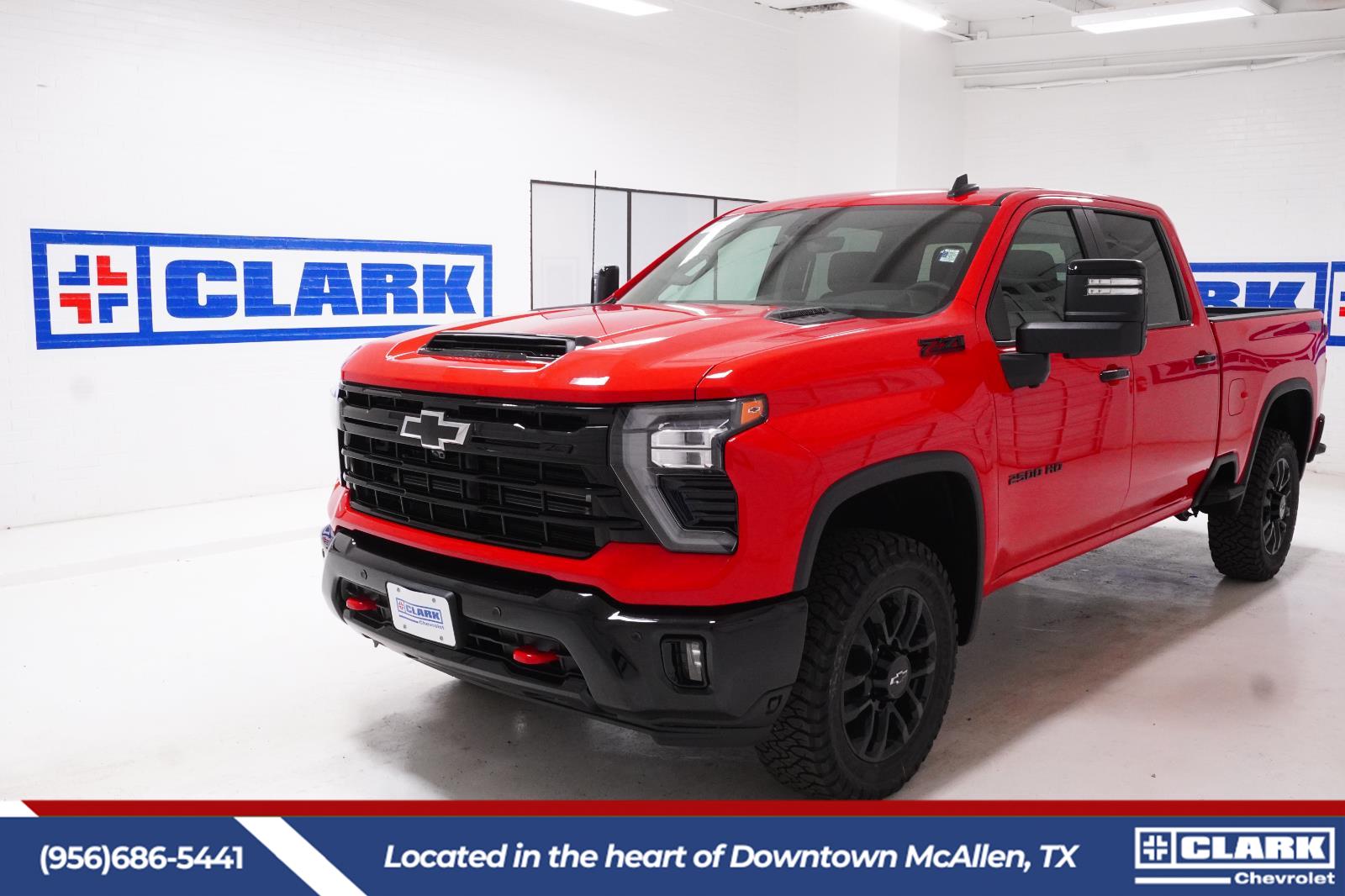 Red Hot 2026 Chevrolet Silverado 2500HD Pickup Truck Four-Wheel Drive Automatic