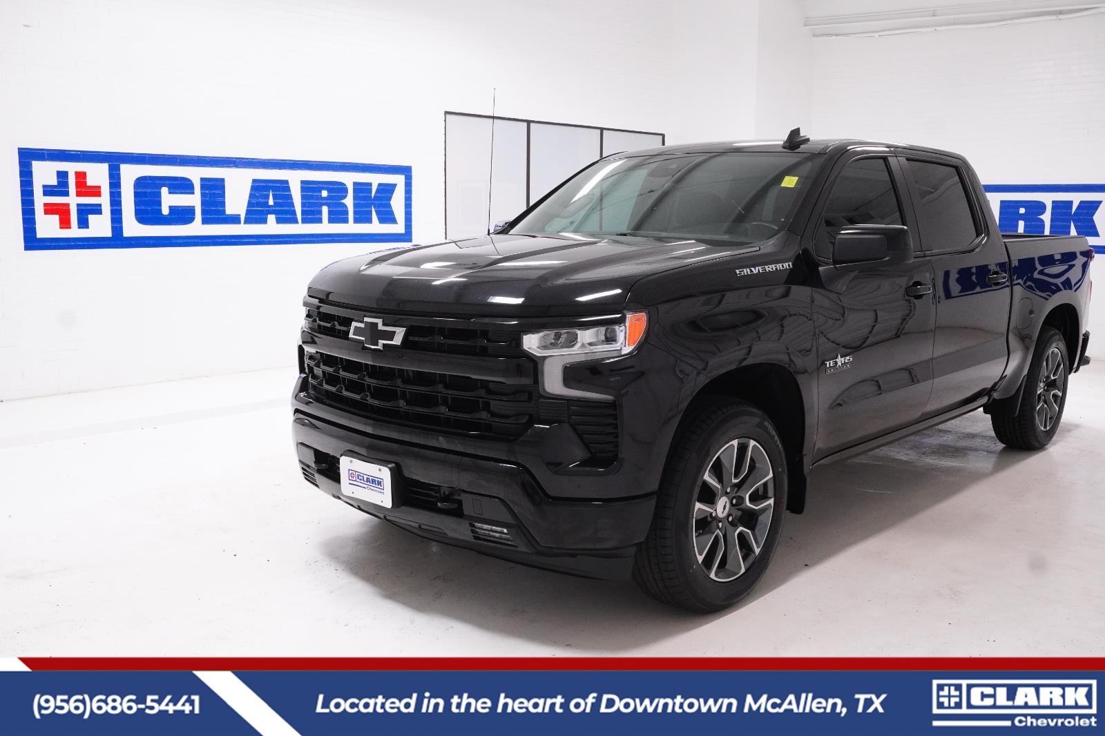 Black 2023 Chevrolet Silverado 1500 Pickup Truck 4X2 Automatic