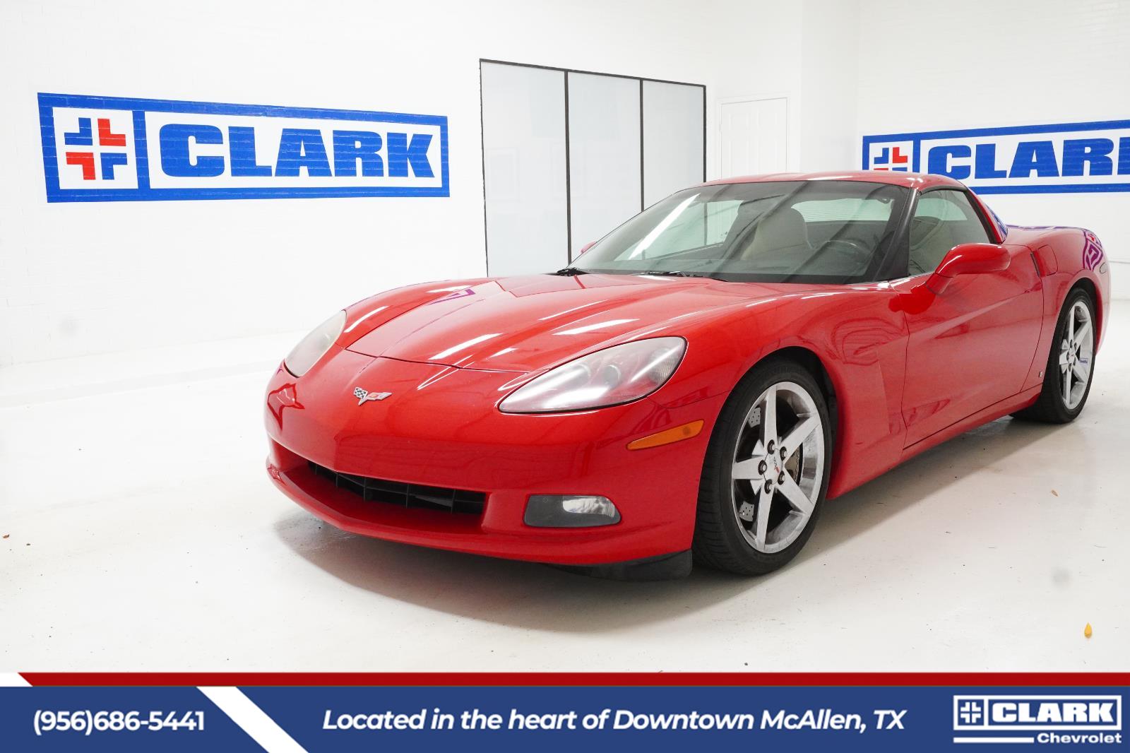 Victory Red 2007 Chevrolet Corvette Coupe RWD Coupe Rear-Wheel Drive 6-Speed Automatic
