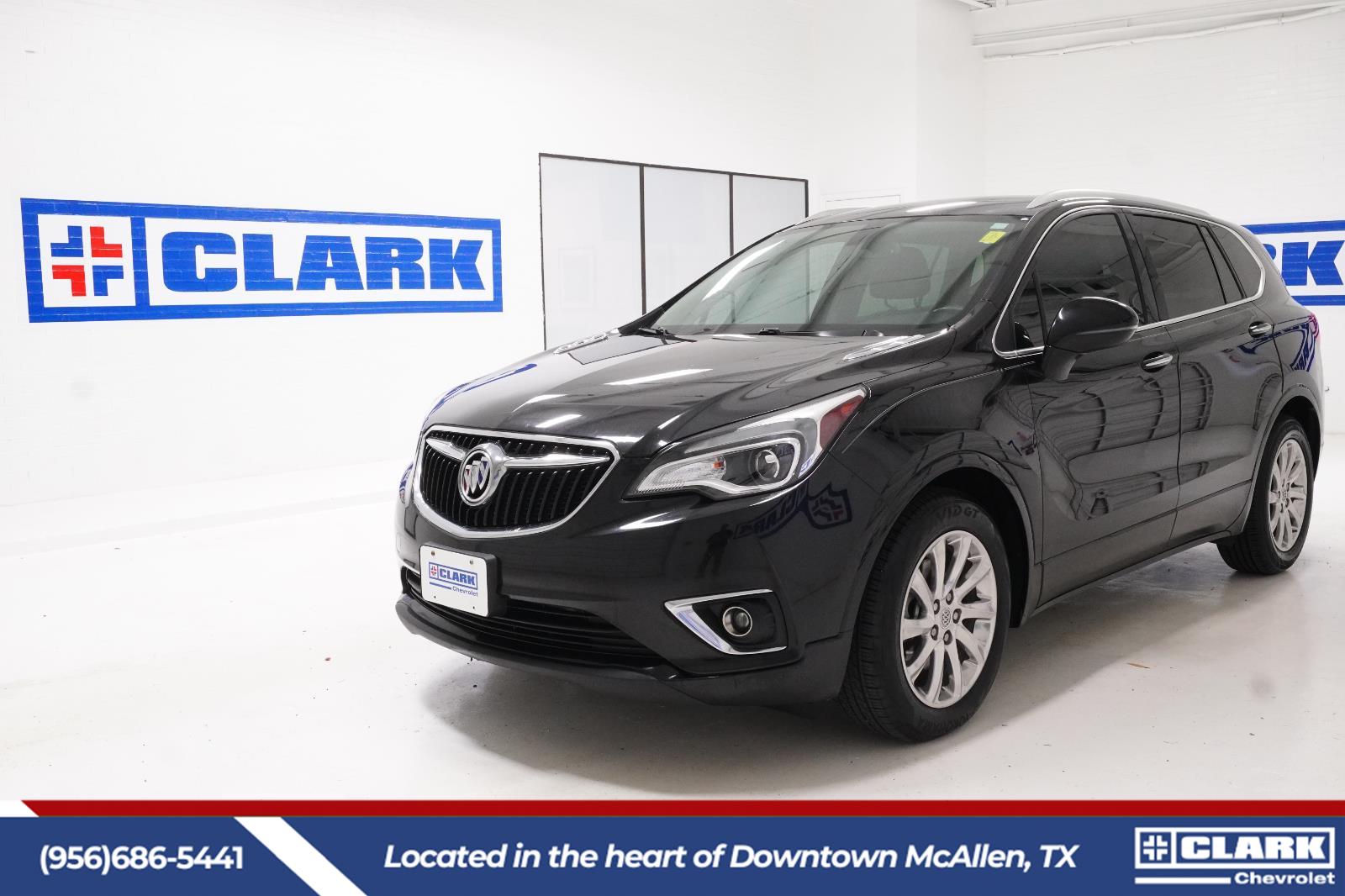 Black (Ebony Twilight Metallic) 2020 Buick Envision SUV / Crossover Front-Wheel Drive 6-Speed Automatic