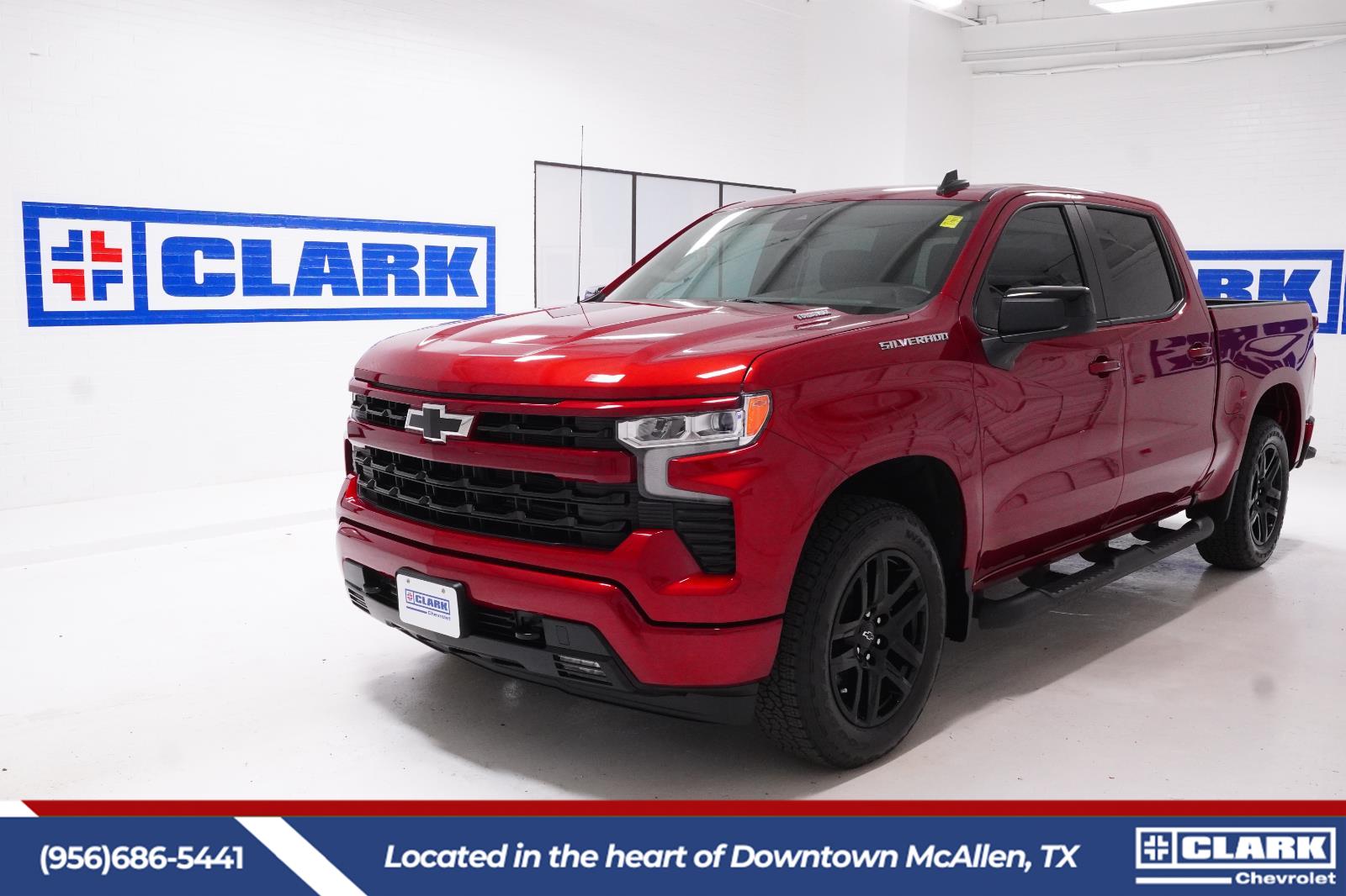 Radiant Red Tintcoat 2026 Chevrolet Silverado 1500 RST Crew Cab RWD Pickup Truck 4X2 8-Speed Automatic