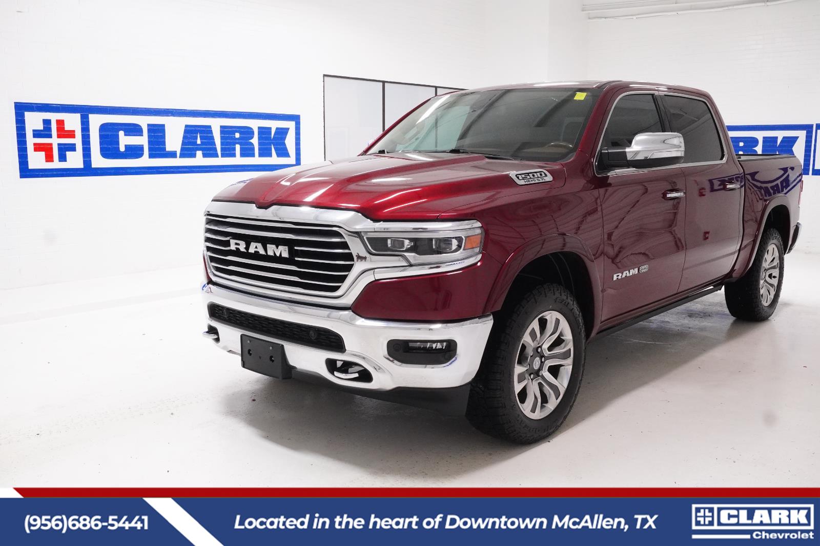 Delmonico Red Pearlcoat 2020 RAM 1500 Pickup Truck Four-Wheel Drive 8-Speed Automatic