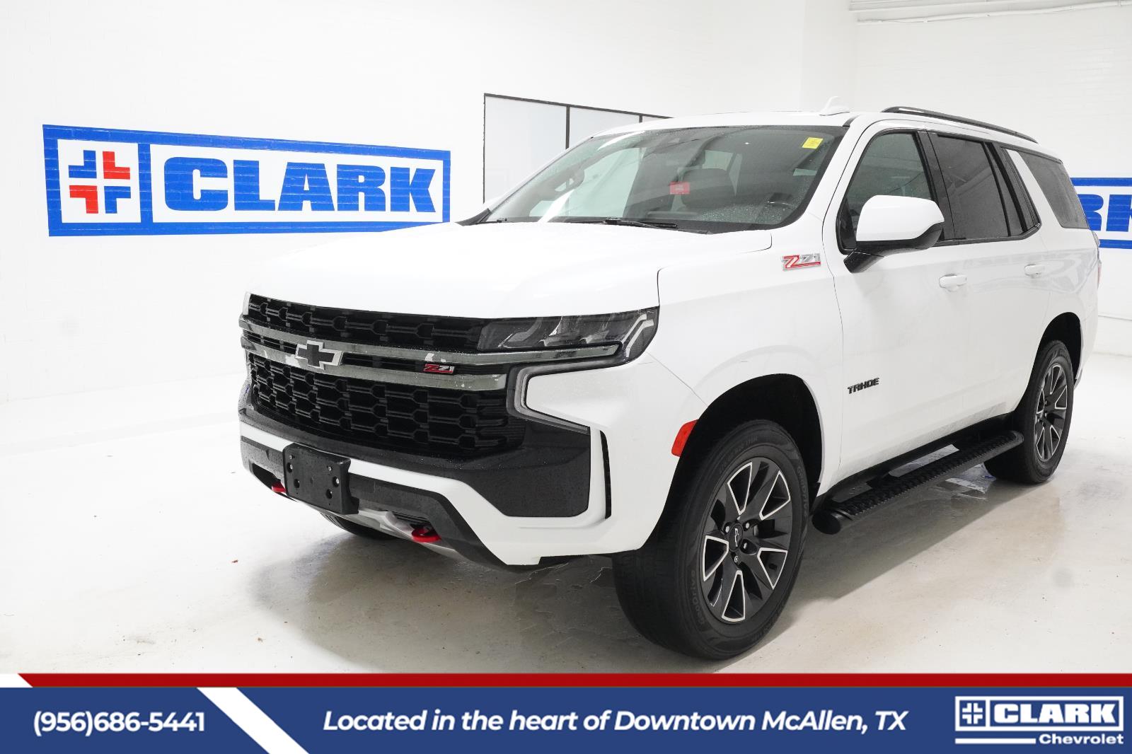 Summit White 2021 Chevrolet Tahoe SUV / Crossover Four-Wheel Drive Automatic