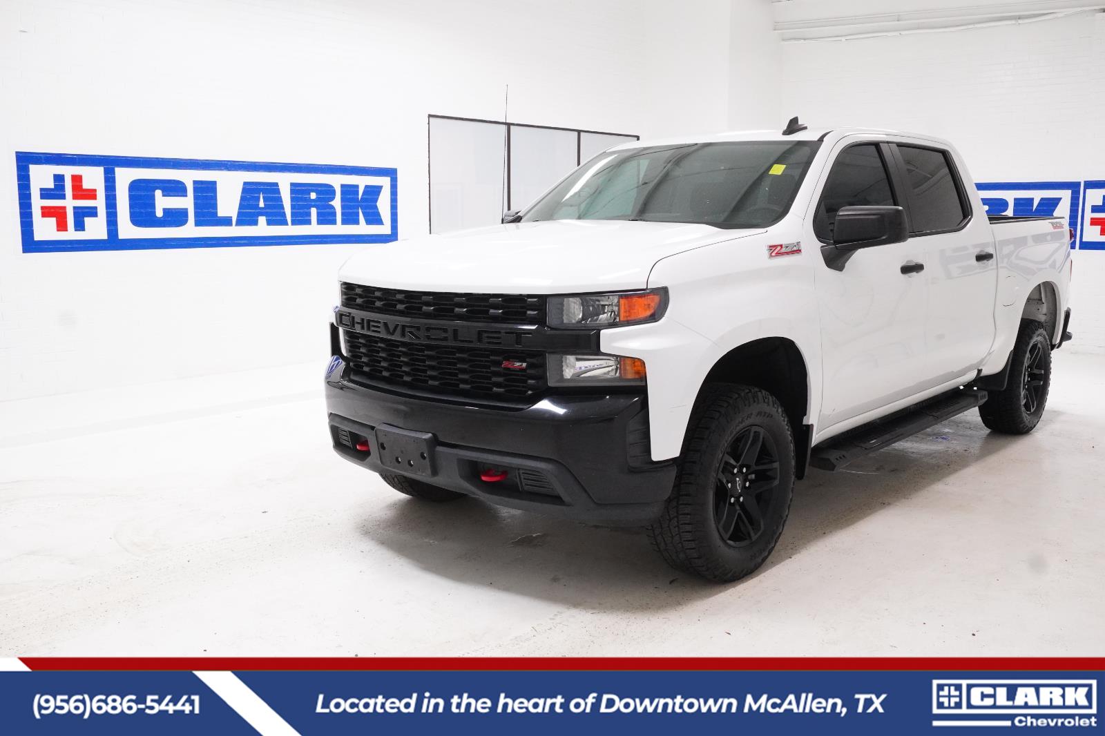 Summit White 2020 Chevrolet Silverado 1500 Pickup Truck Four-Wheel Drive 6-Speed Automatic