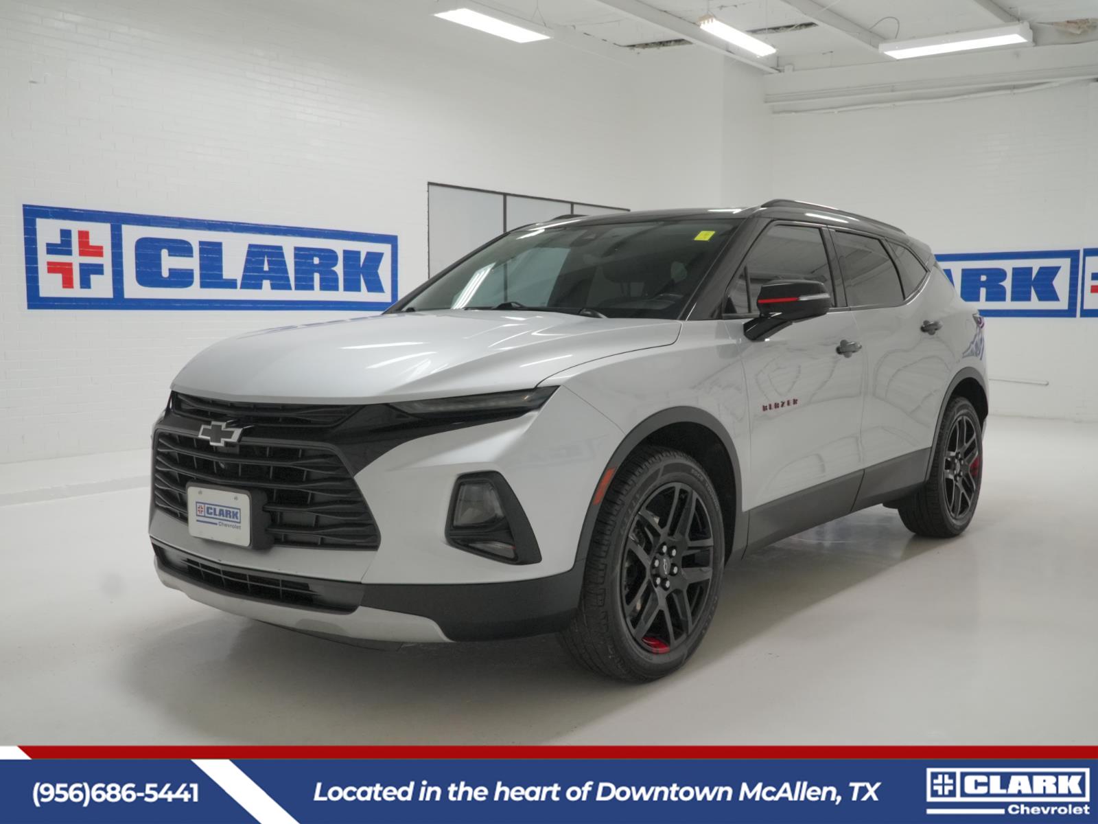 Silver Ice Metallic 2022 Chevrolet Blazer SUV / Crossover Front-Wheel Drive 9-Speed Automatic