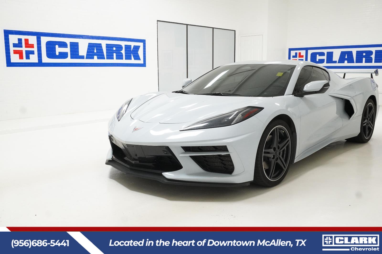 Gray 2024 Chevrolet Corvette Coupe Rear-Wheel Drive 8-Speed Dual Clutch
