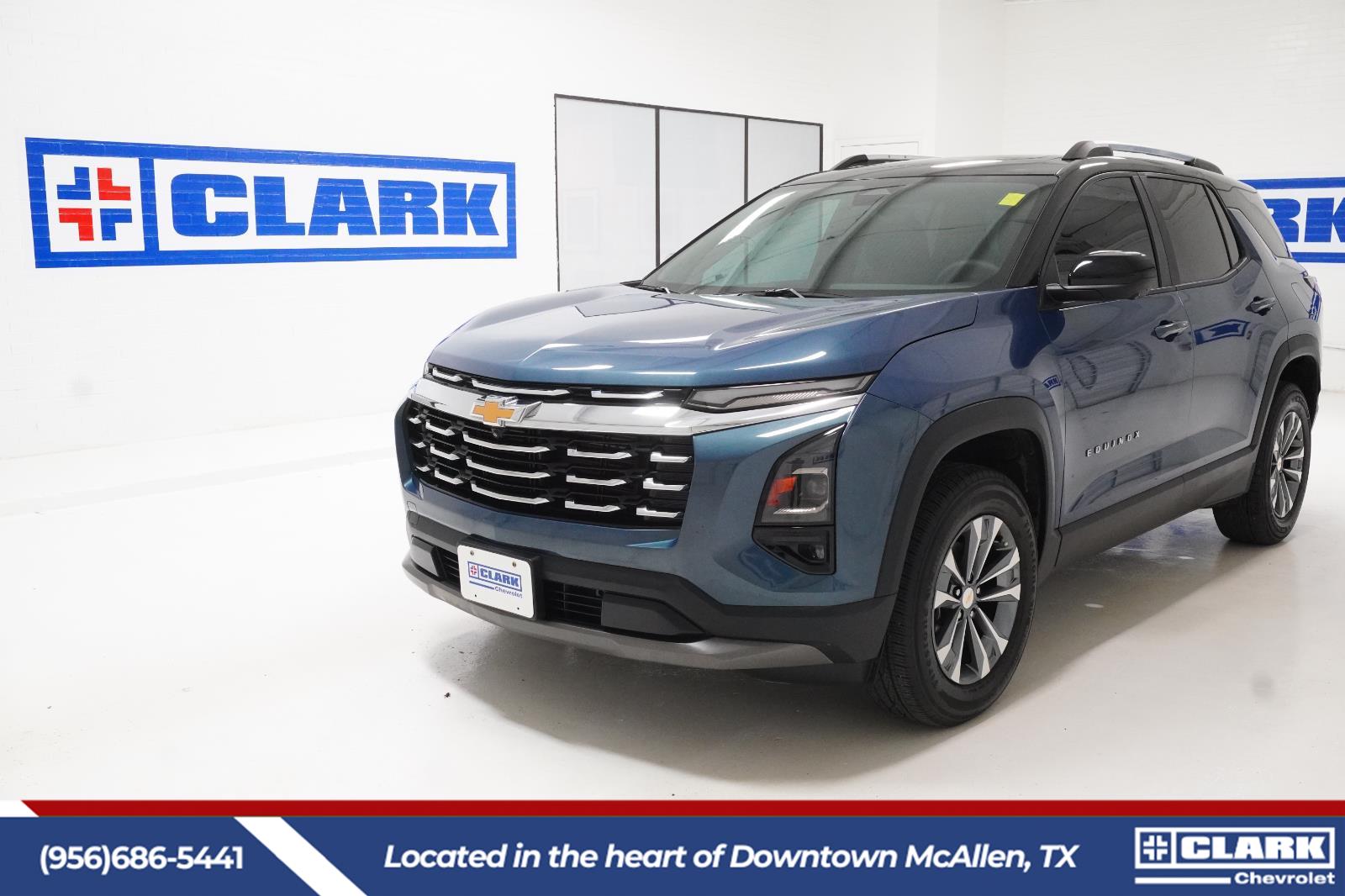 Lakeshore Blue Metallic 2025 Chevrolet Equinox SUV / Crossover Front-Wheel Drive Continuously Variable Transmission