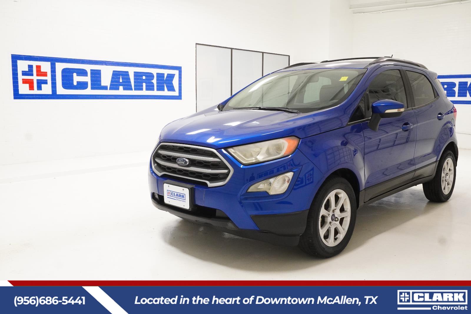 Lightning Blue Metallic 2020 Ford EcoSport SUV / Crossover Front-Wheel Drive 6-Speed Automatic