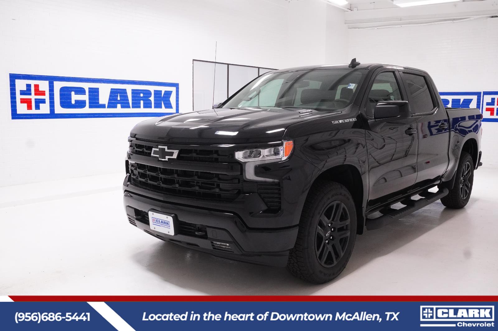Black 2026 Chevrolet Silverado 1500 Pickup Truck 4X2 8-Speed Automatic