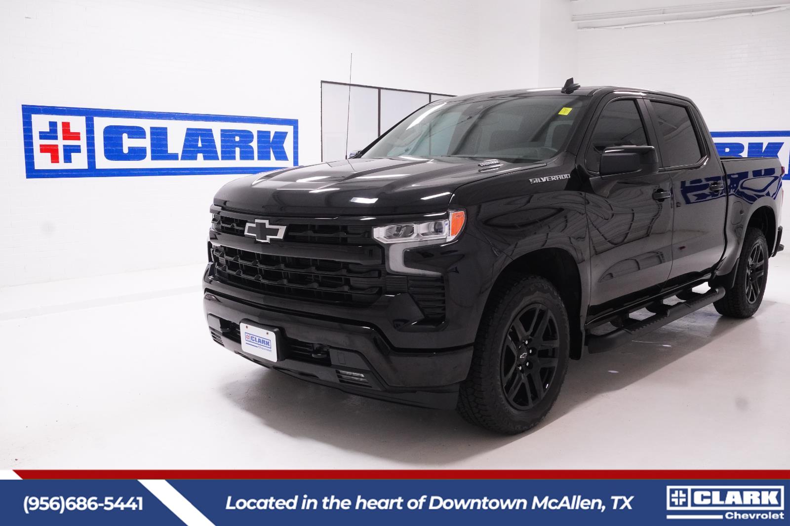 Black 2026 Chevrolet Silverado 1500 Pickup Truck 4X2 8-Speed Automatic
