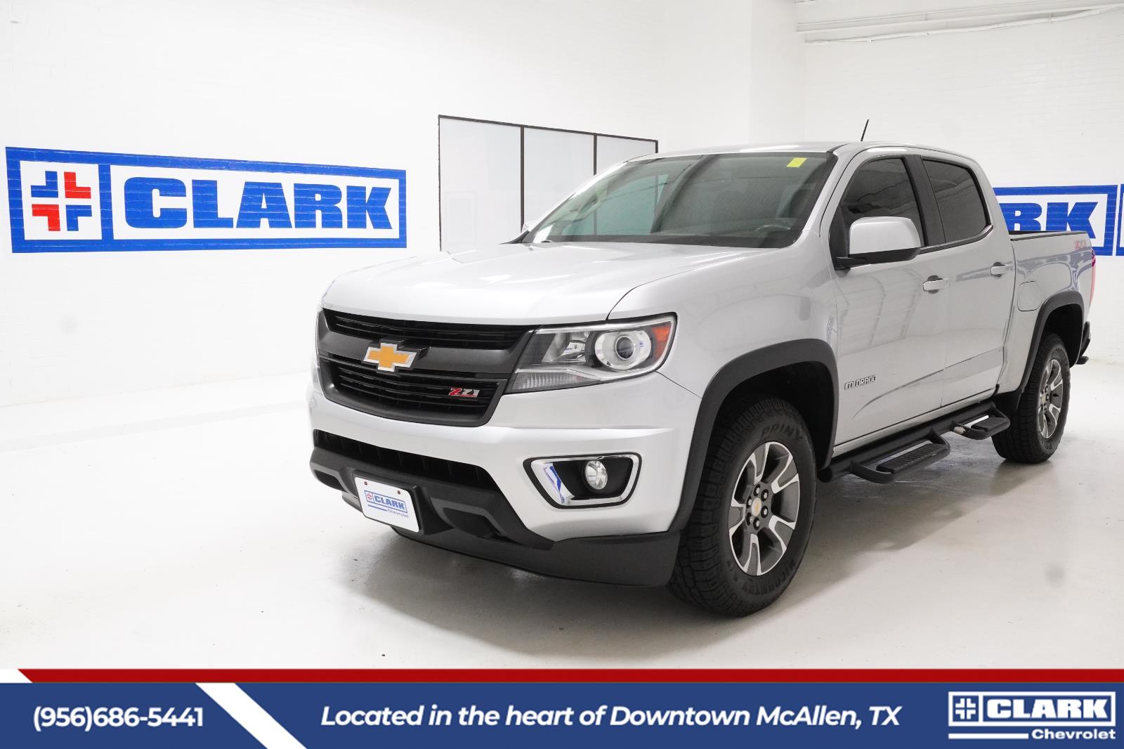 Silver Ice Metallic 2019 Chevrolet Colorado Pickup Truck 4X2 8-Speed Automatic