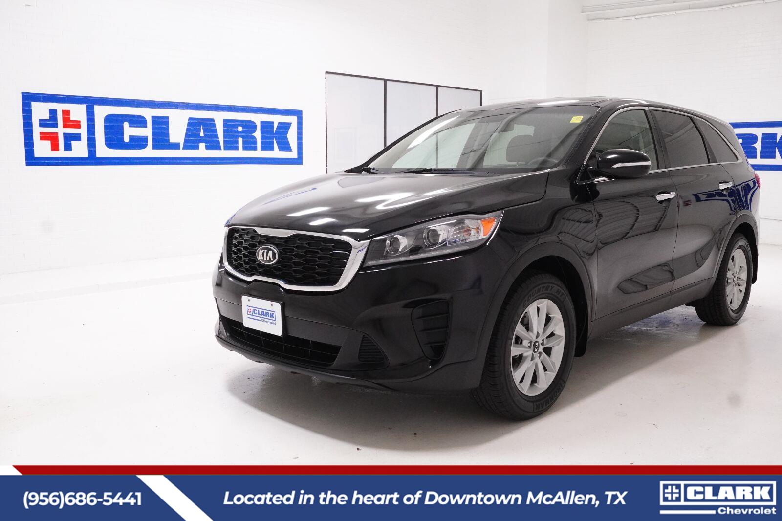 Ebony Black 2019 Kia Sorento SUV / Crossover Front-Wheel Drive Automatic