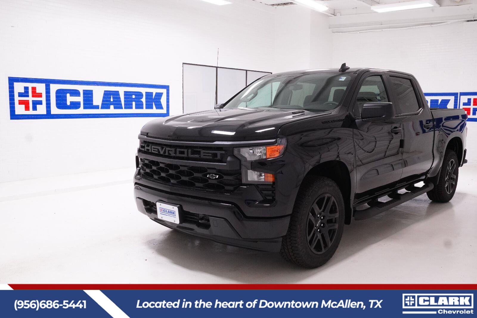 Black 2026 Chevrolet Silverado 1500 Pickup Truck 4X2 8-Speed Automatic