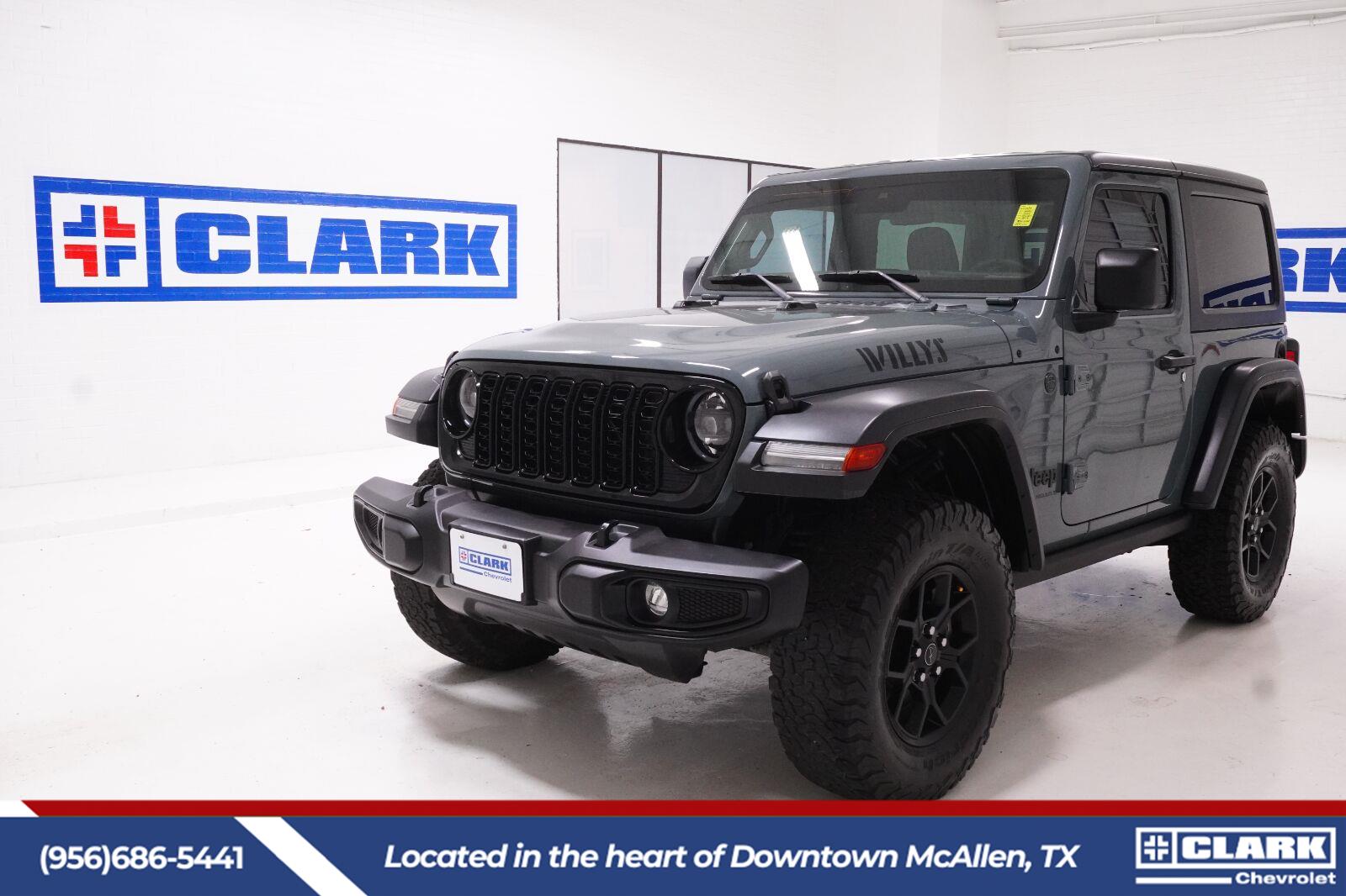 Anvil Clear Coat 2024 Jeep Wrangler SUV / Crossover Four-Wheel Drive 8-Speed Automatic