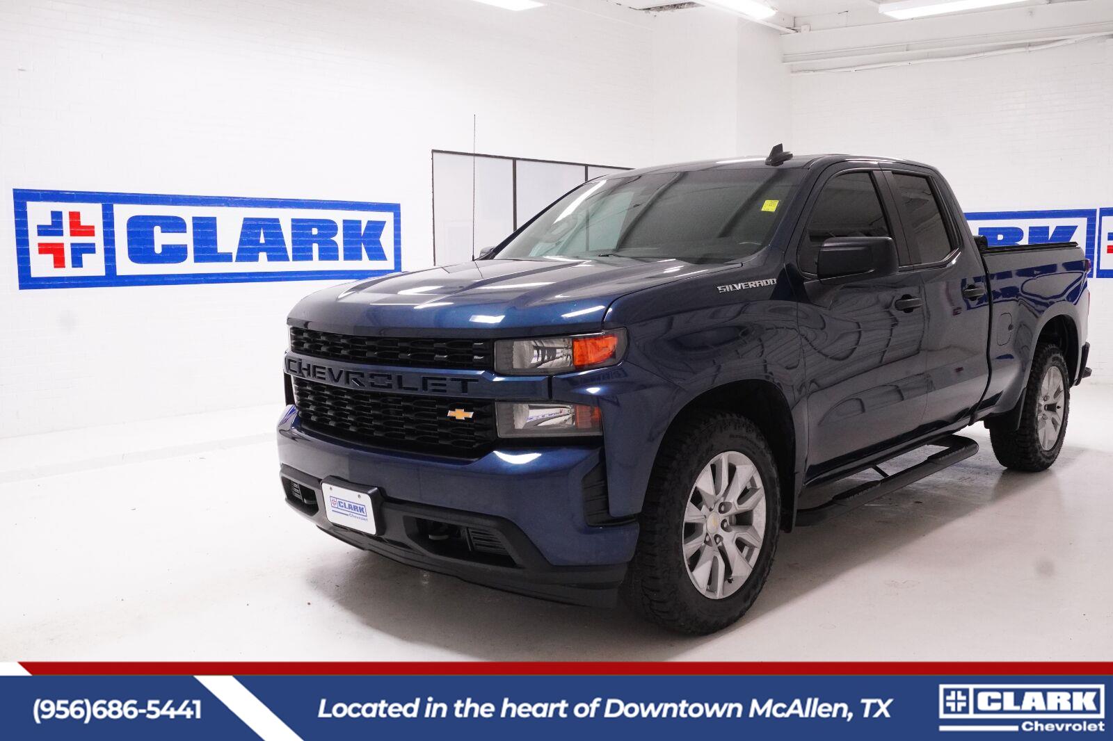 Northsky Blue Metallic 2020 Chevrolet Silverado 1500 Pickup Truck 4X2 8-Speed Automatic