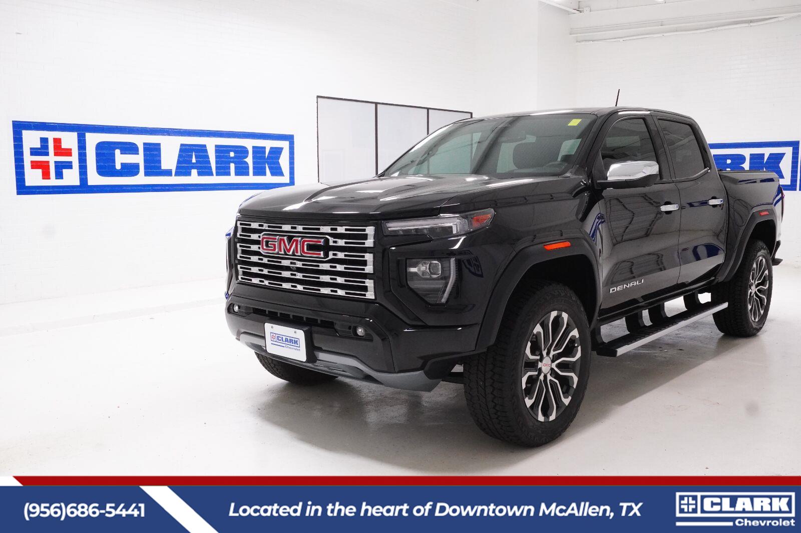Onyx Black 2023 GMC Canyon Pickup Truck Four-Wheel Drive 8-Speed Automatic