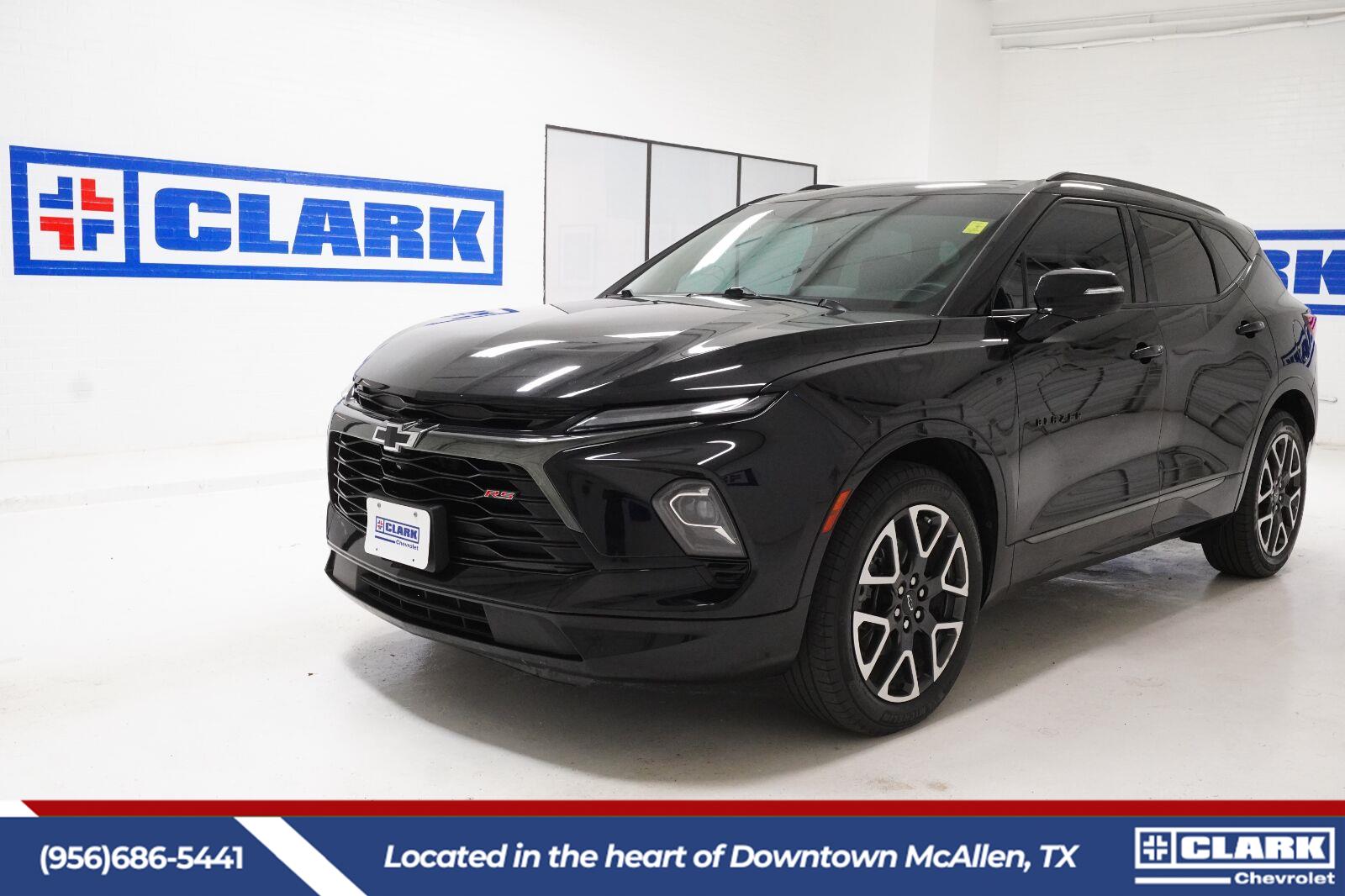 Black 2023 Chevrolet Blazer SUV / Crossover Front-Wheel Drive 9-Speed Automatic