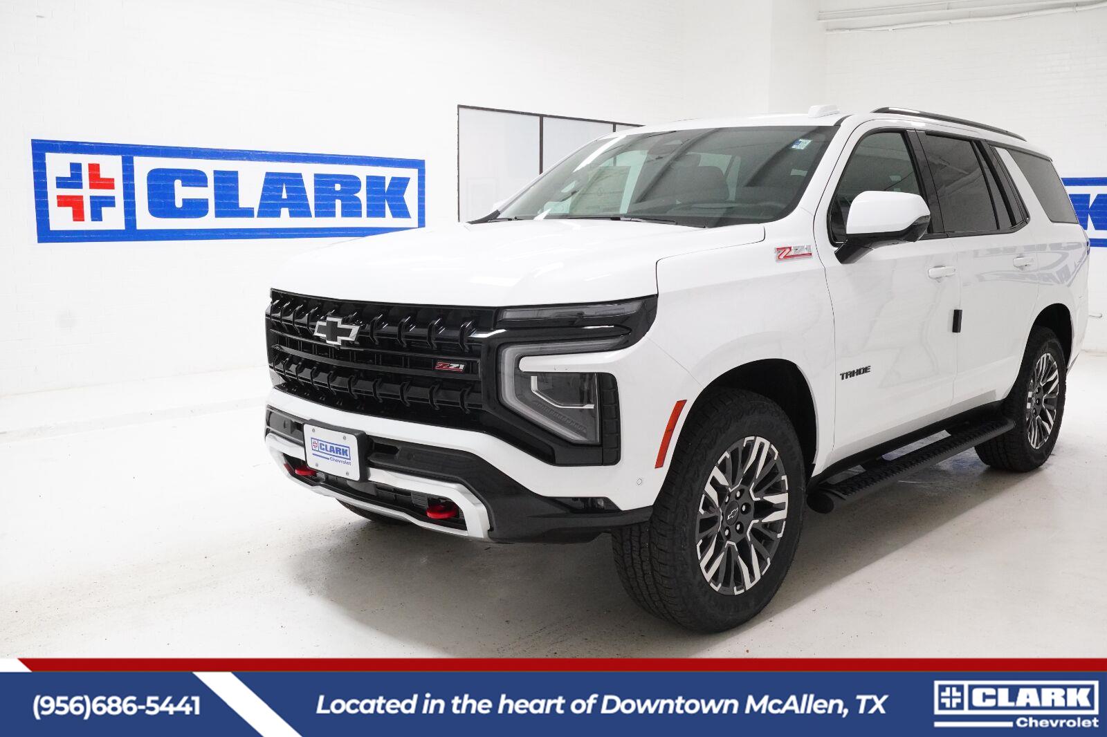 Summit White 2026 Chevrolet Tahoe SUV / Crossover Four-Wheel Drive Automatic