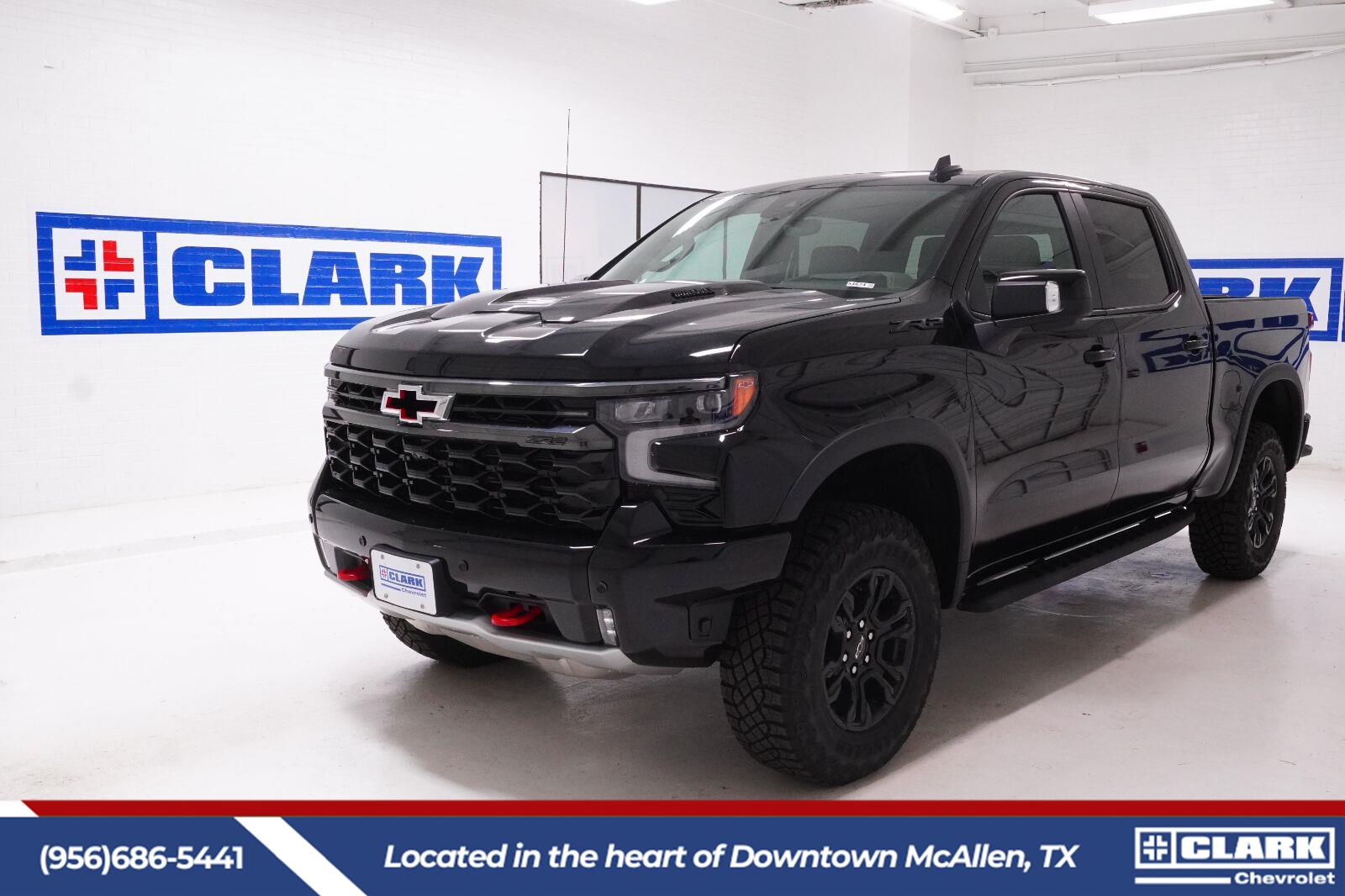 Black 2026 Chevrolet Silverado 1500 Pickup Truck Four-Wheel Drive Automatic
