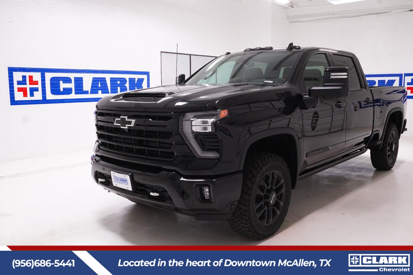 Black 2026 Chevrolet Silverado 2500HD Pickup Truck Four-Wheel Drive Automatic