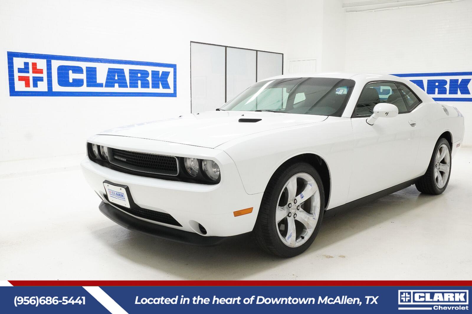 Bright White Clearcoat 2014 Dodge Challenger Coupe Rear-Wheel Drive 5-Speed Automatic