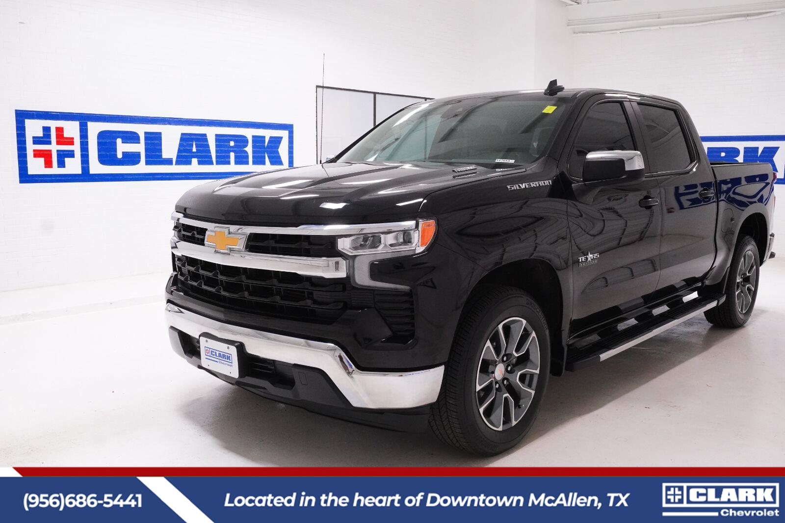 Black 2025 Chevrolet Silverado 1500 Pickup Truck 4X2 8-Speed Automatic