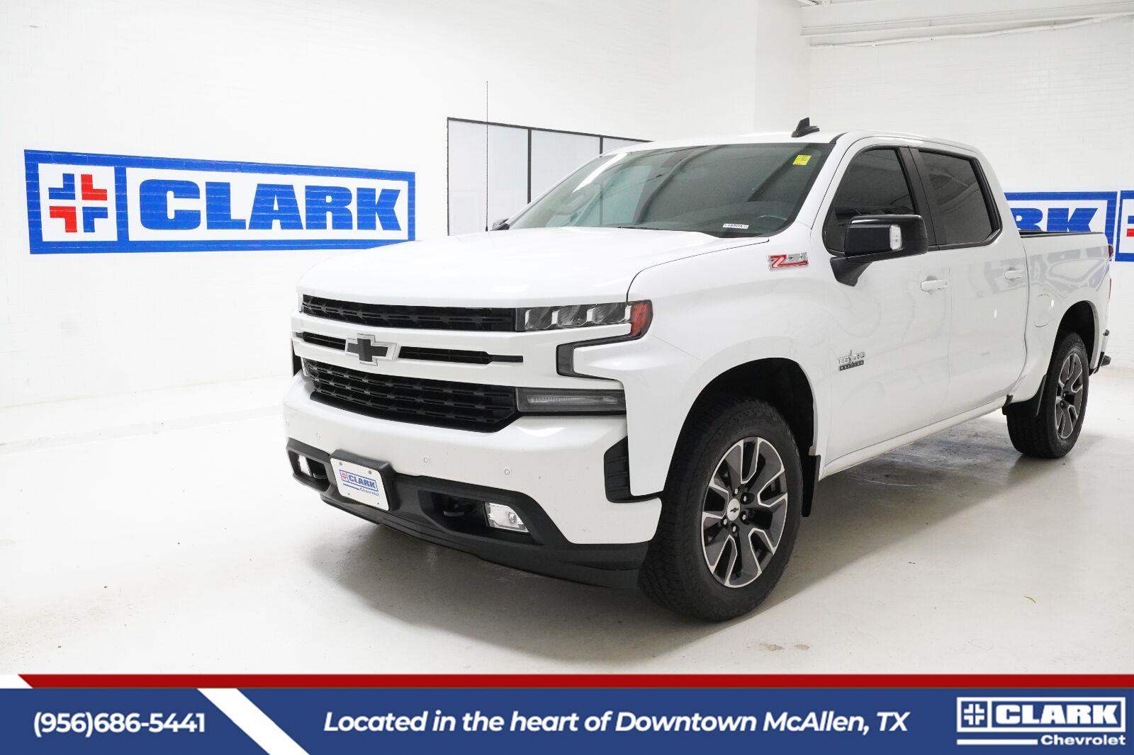 Summit White 2021 Chevrolet Silverado 1500 Pickup Truck Four-Wheel Drive 8-Speed Automatic