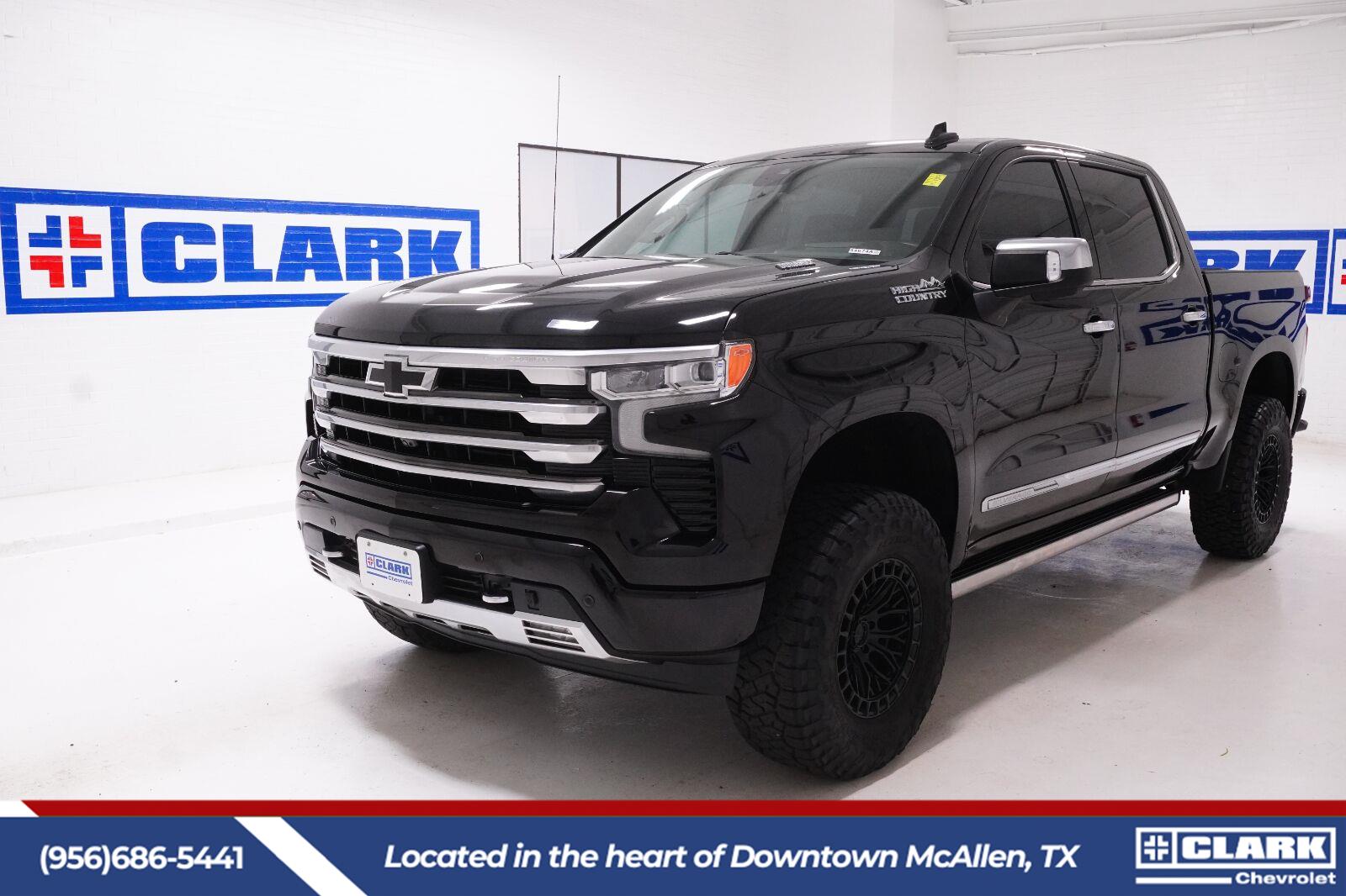 Black 2023 Chevrolet Silverado 1500 Pickup Truck Four-Wheel Drive Automatic