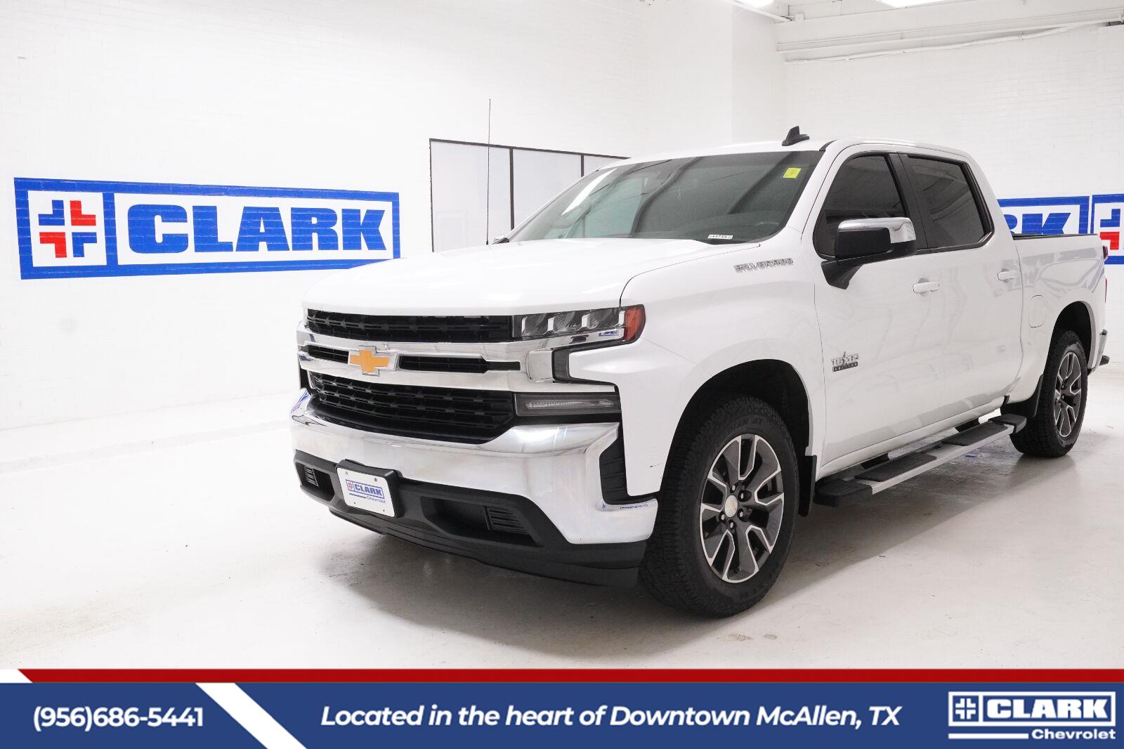 Summit White 2020 Chevrolet Silverado 1500 Pickup Truck 4X2 8-Speed Automatic