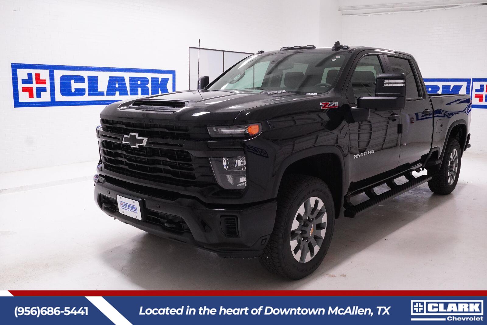 Black 2026 Chevrolet Silverado 2500HD Pickup Truck Four-Wheel Drive Automatic