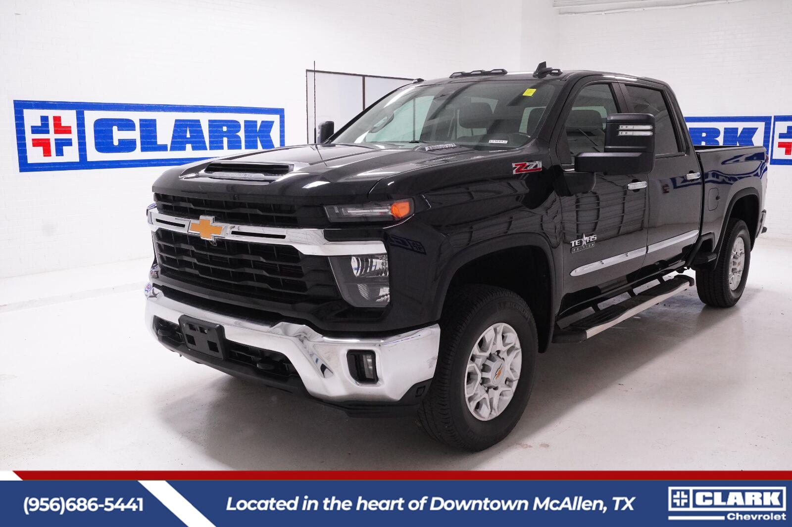 Black 2024 Chevrolet Silverado 2500HD Pickup Truck Four-Wheel Drive Automatic