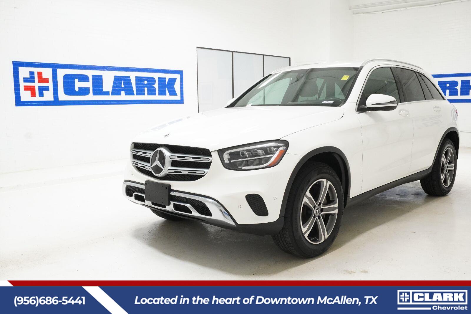 Polar White 2021 Mercedes-Benz GLC SUV / Crossover Rear-Wheel Drive Automatic
