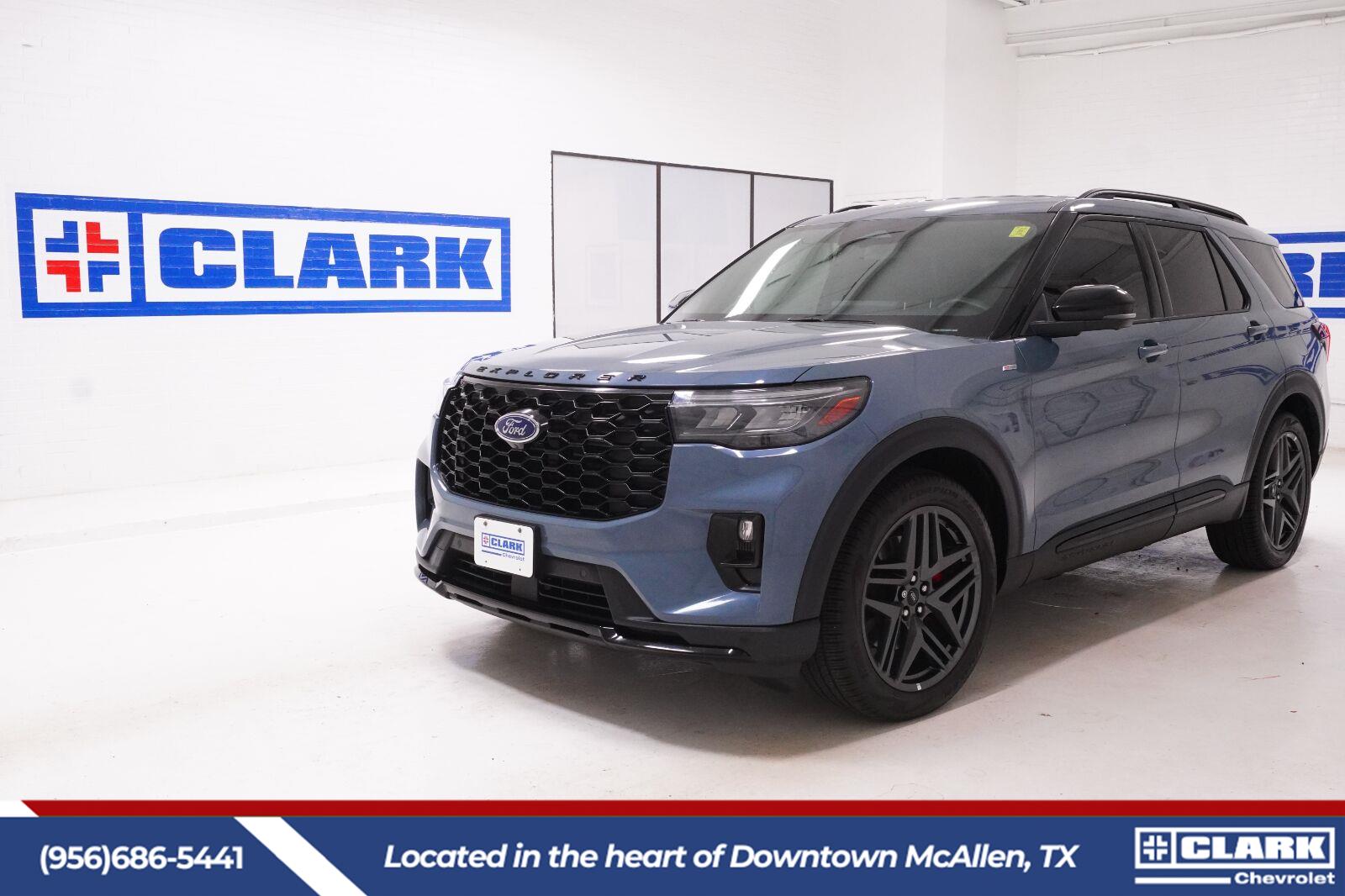 Vapor Blue Metallic 2025 Ford Explorer SUV / Crossover Rear-Wheel Drive Automatic
