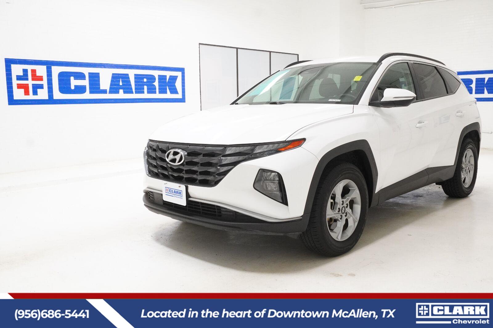 Serenity White Pearl 2023 Hyundai Tucson SUV / Crossover All-Wheel Drive Automatic