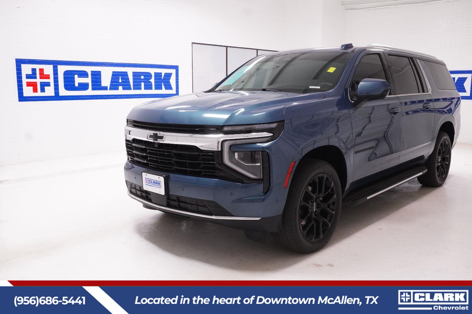 Lakeshore Blue Metallic 2025 Chevrolet Suburban SUV / Crossover 4X2 Automatic