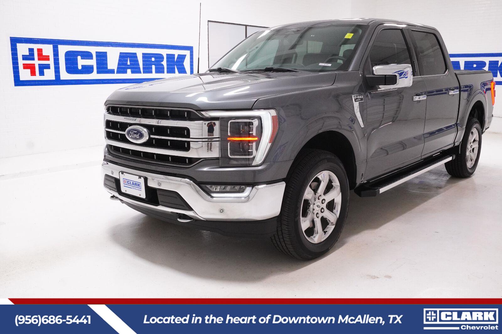 Carbonized Gray Metallic 2022 Ford F-150 Pickup Truck Four-Wheel Drive Automatic