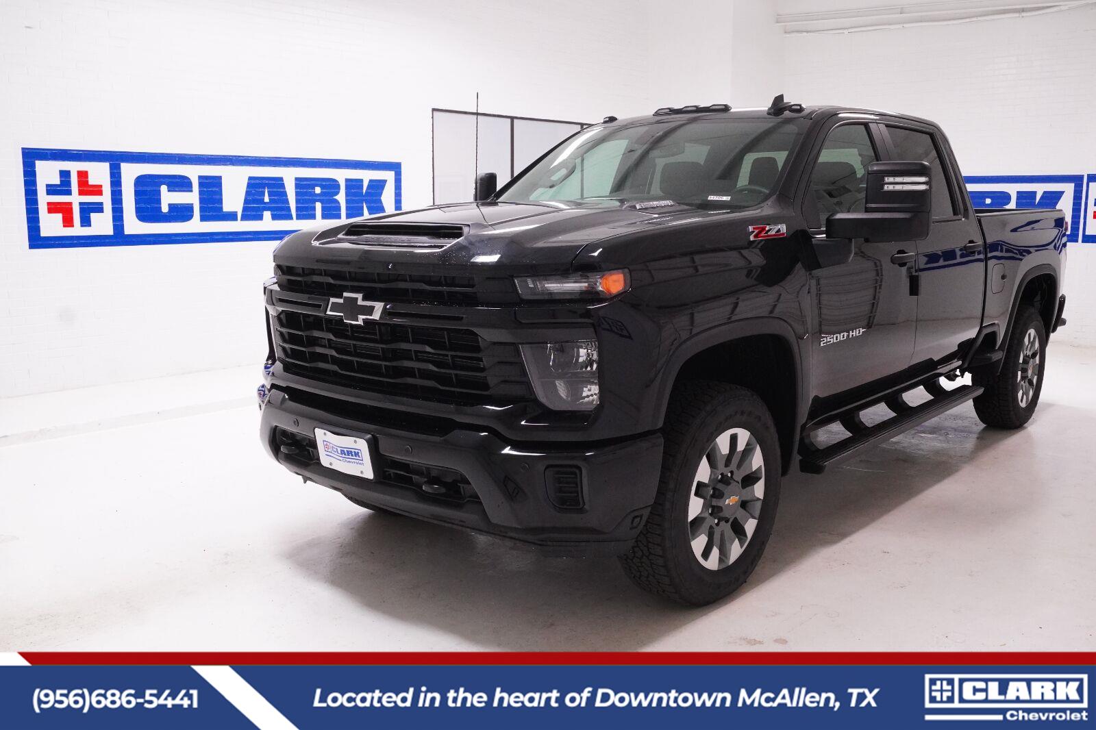 Black 2026 Chevrolet Silverado 2500HD Pickup Truck Four-Wheel Drive Automatic