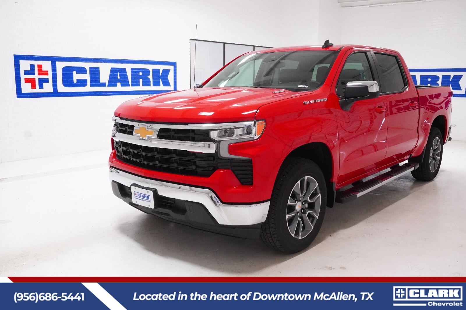 Red Hot 2026 Chevrolet Silverado 1500 Pickup Truck 4X2 8-Speed Automatic